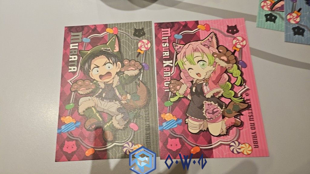 【OWN】鬼滅之刃 明信片 萬聖節限定 韓國限定 限量供應 鬼滅