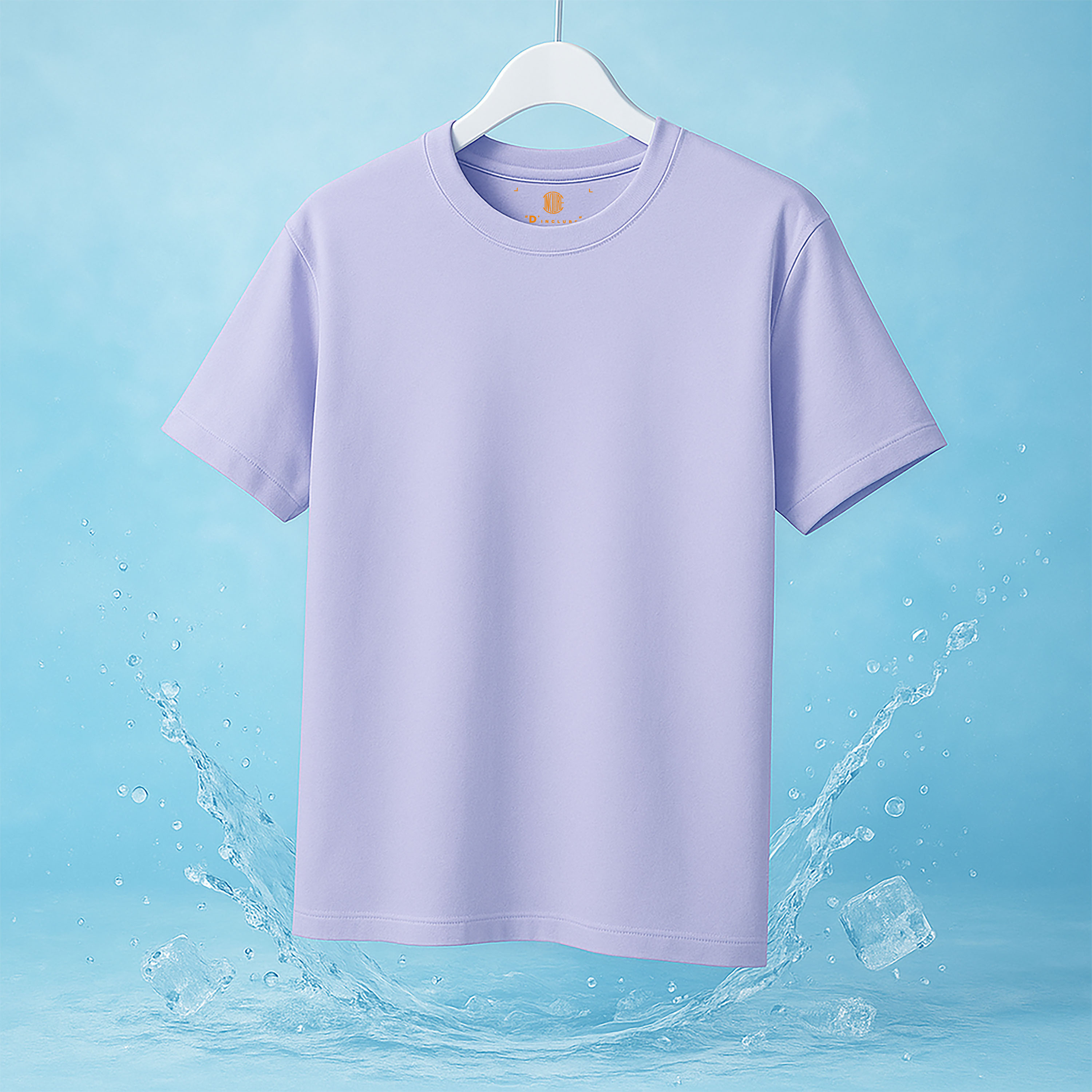 "D'INCLURE" - 自訂款超涼感短T〈DIN2504〉