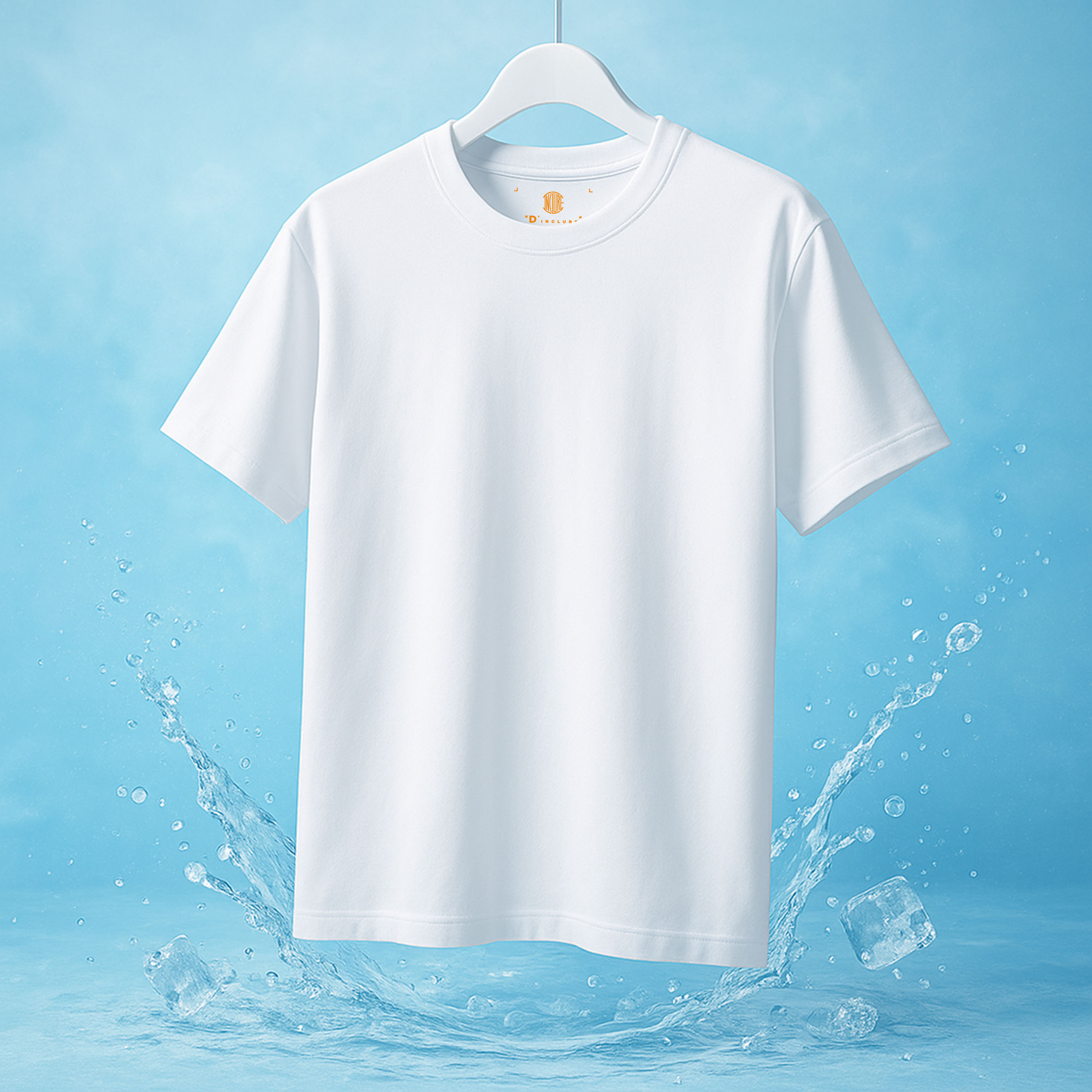 "D'INCLURE" - 自訂款超涼感短T〈DIN2504〉