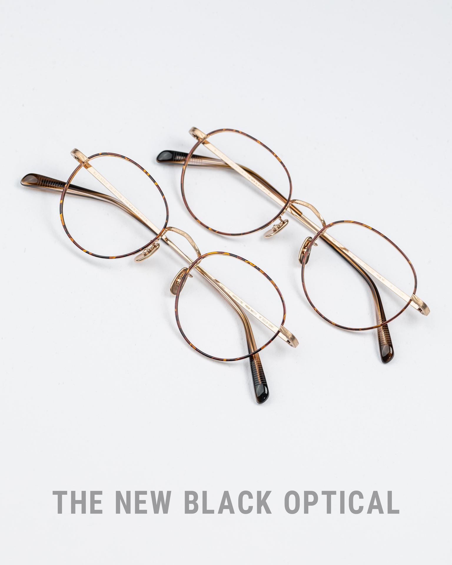 BJ Classic NB-010/NB-011 經典玳瑁金雕花金屬