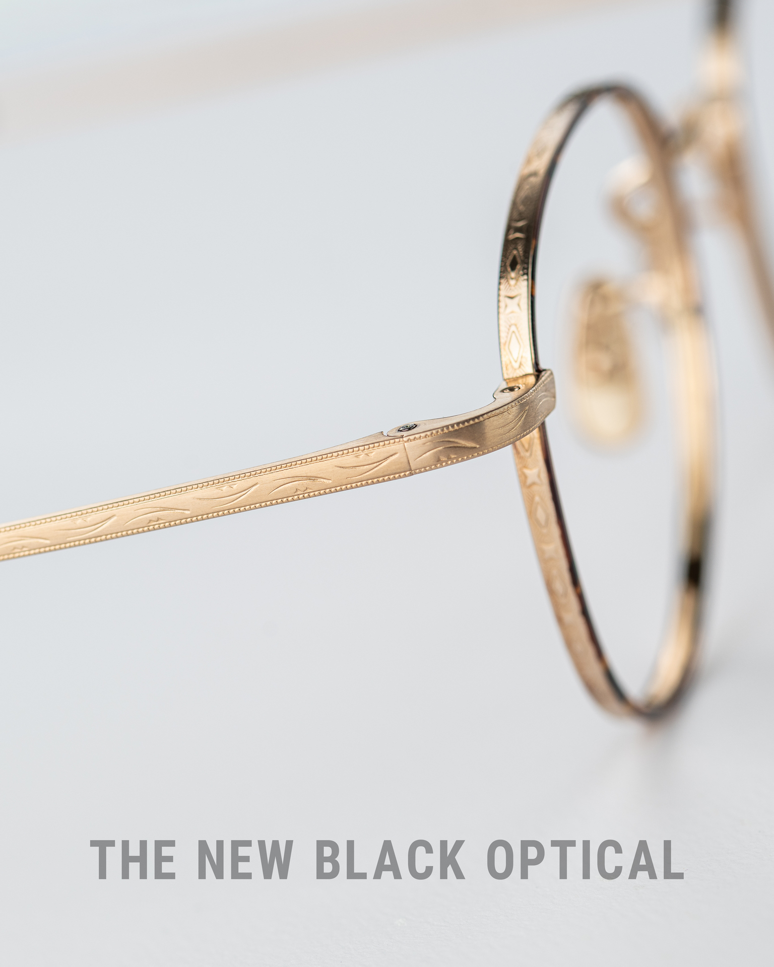 BJ Classic NB-010/NB-011 經典玳瑁金雕花金屬