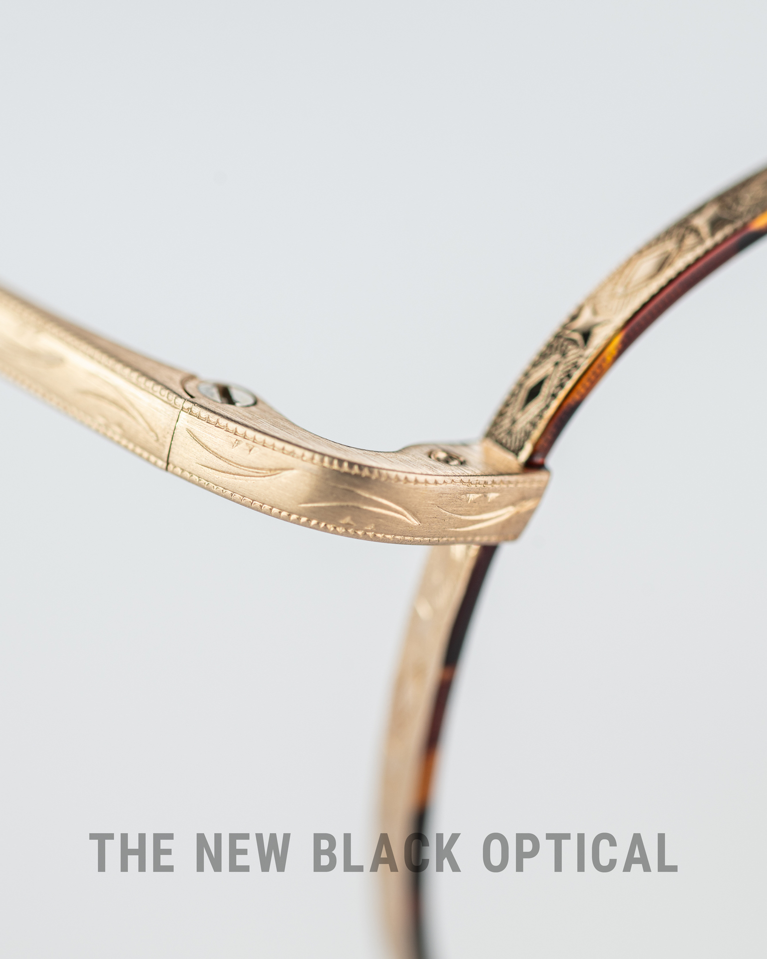 BJ Classic NB-010/NB-011 經典玳瑁金雕花金屬