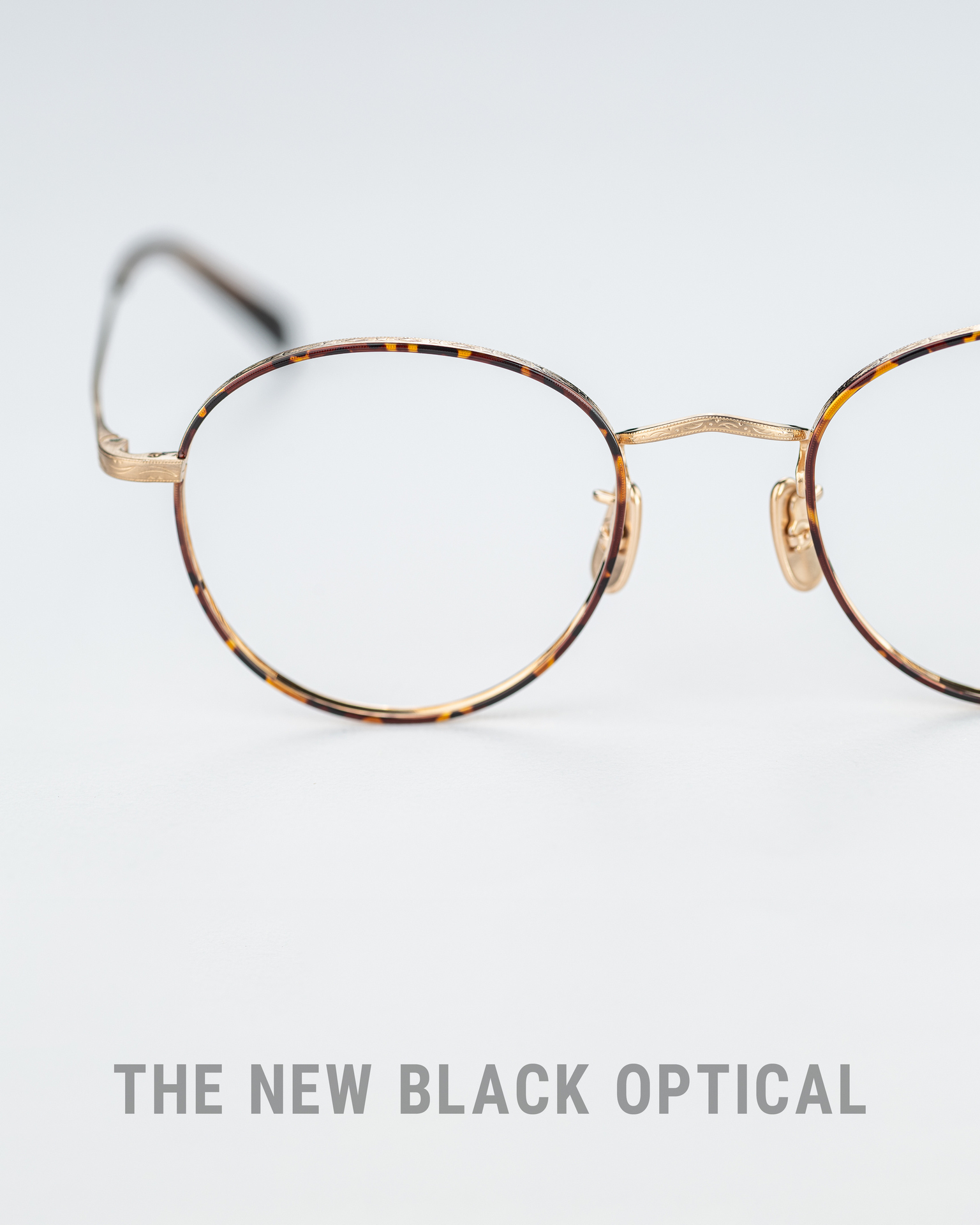BJ Classic NB-010/NB-011 經典玳瑁金雕花金屬