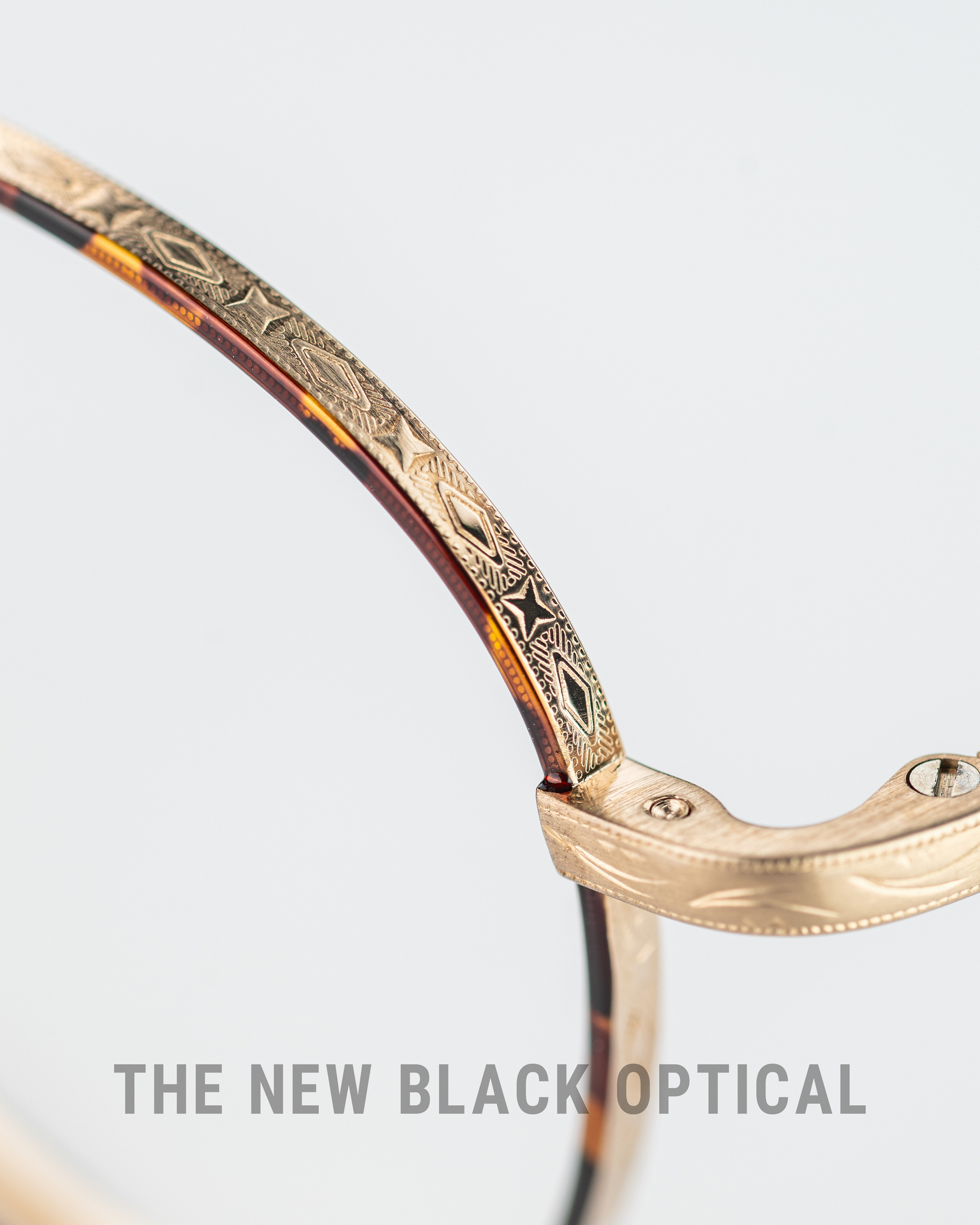 BJ Classic NB-010/NB-011 經典玳瑁金雕花金屬