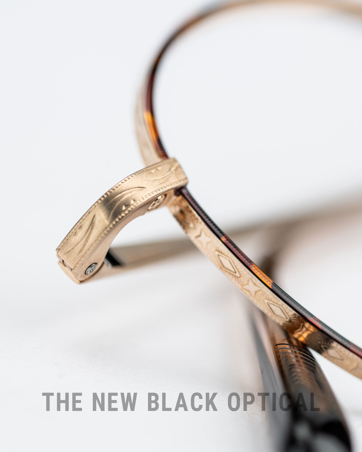 BJ Classic NB-010/NB-011 經典玳瑁金雕花金屬