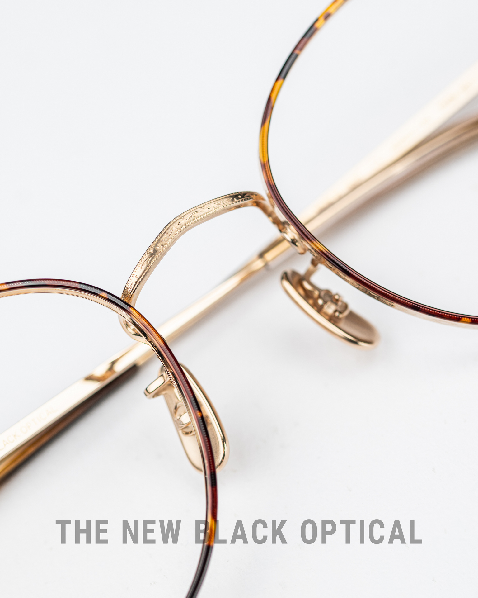 BJ Classic NB-010/NB-011 經典玳瑁金雕花金屬