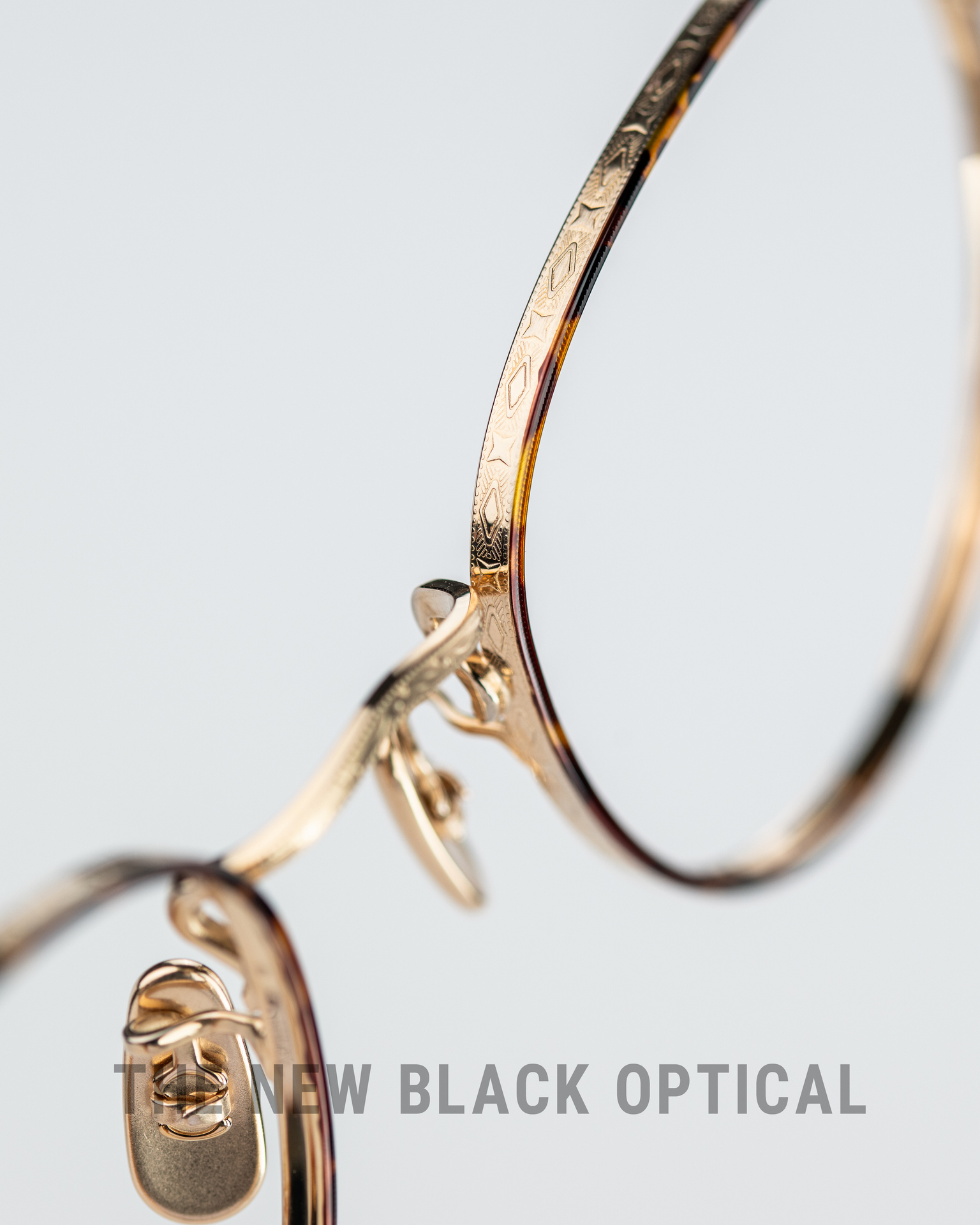 BJ Classic NB-010/NB-011 經典玳瑁金雕花金屬