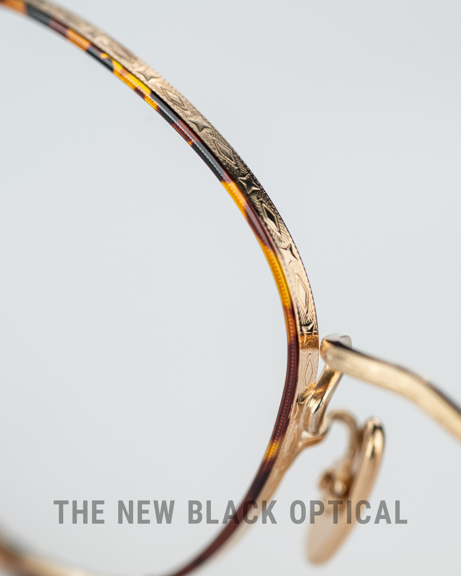 BJ Classic NB-010/NB-011 經典玳瑁金雕花金屬