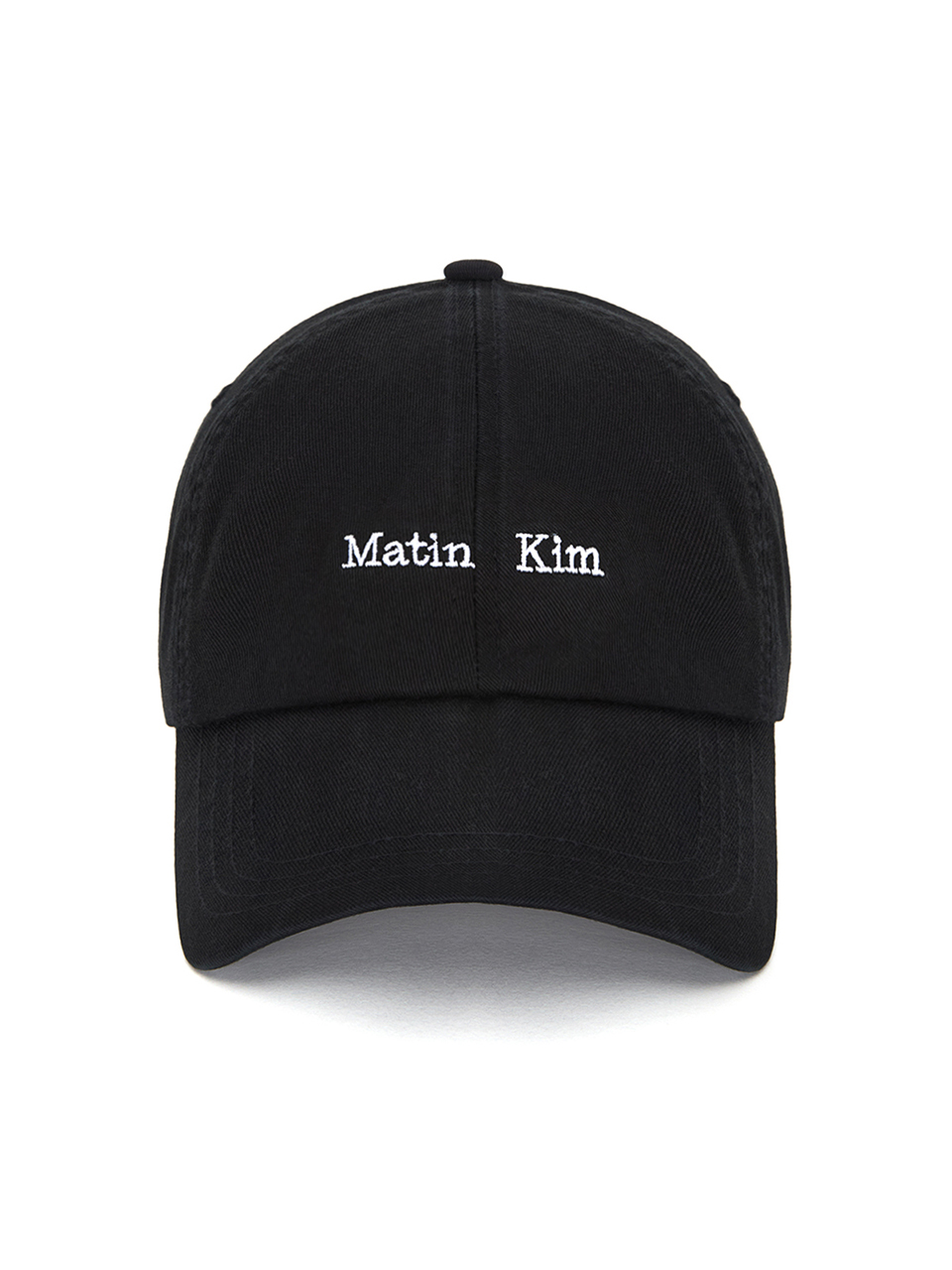 帽子 Martin Kim EMBOSSED LOGO DENIM BALL CAP MATIN MINI LOGO DENIM BALL CAP IN BLUE