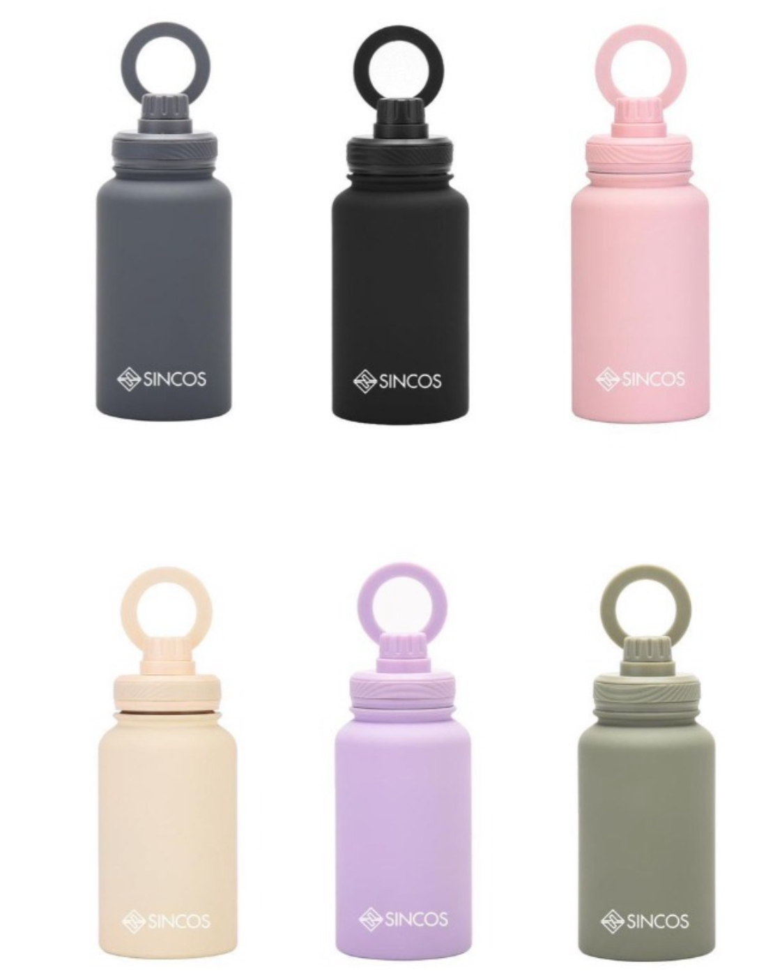 14/10 原裝行貨 Sincos 不鏽鋼磁吸運動保溫壺650ml (SC-MB650)