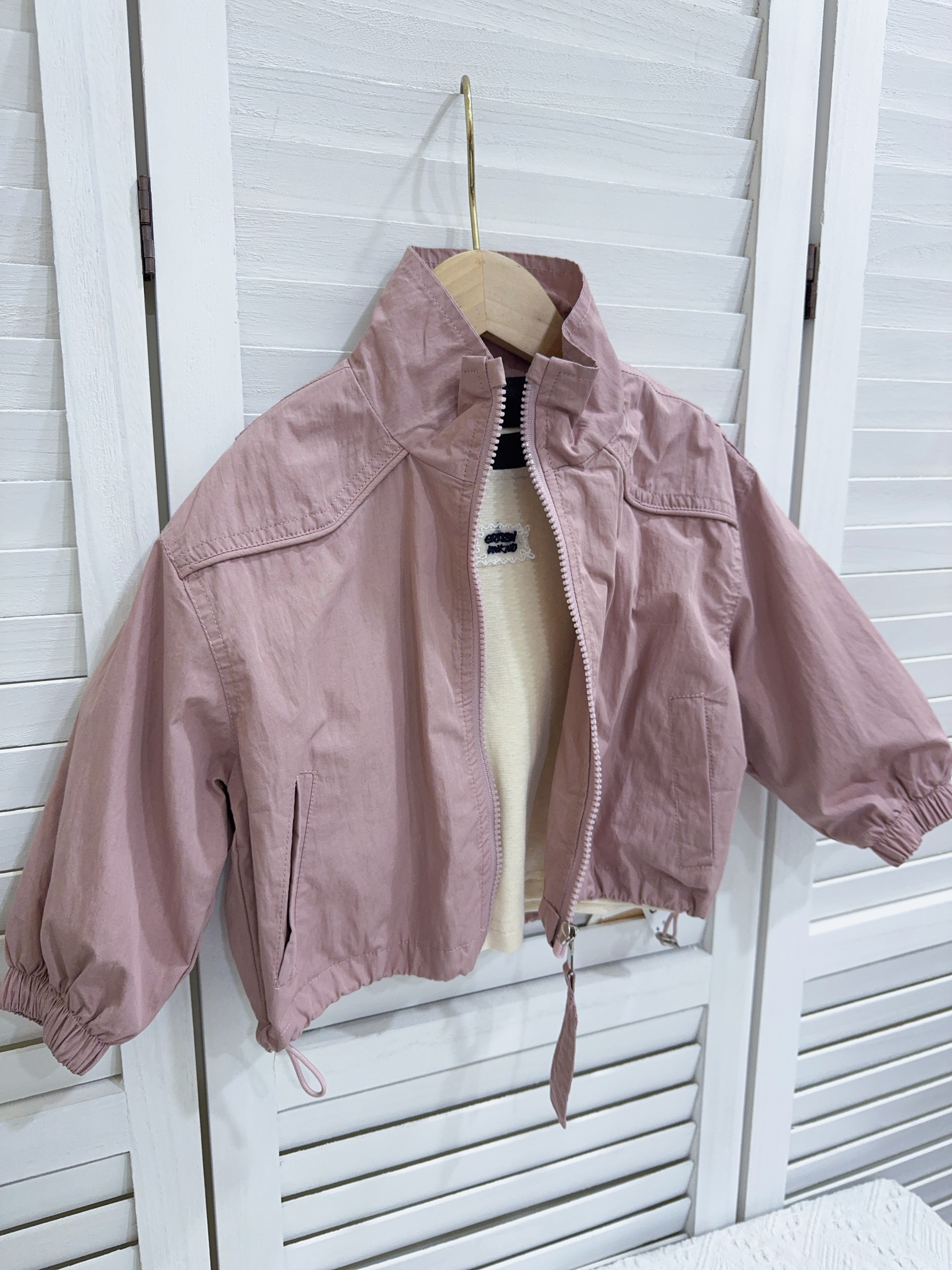 nh6059乾燥玫瑰粉外套c128