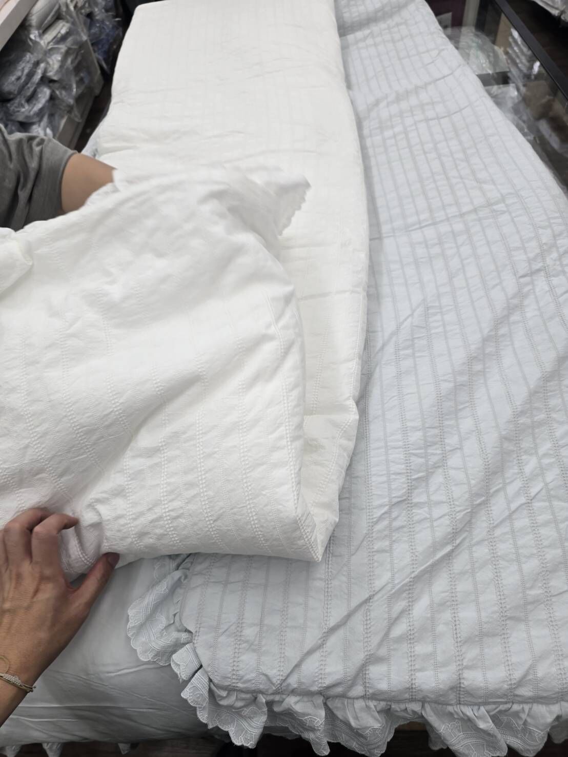 【直播】LL101451 一面高密度棉+一面天絲 四季被