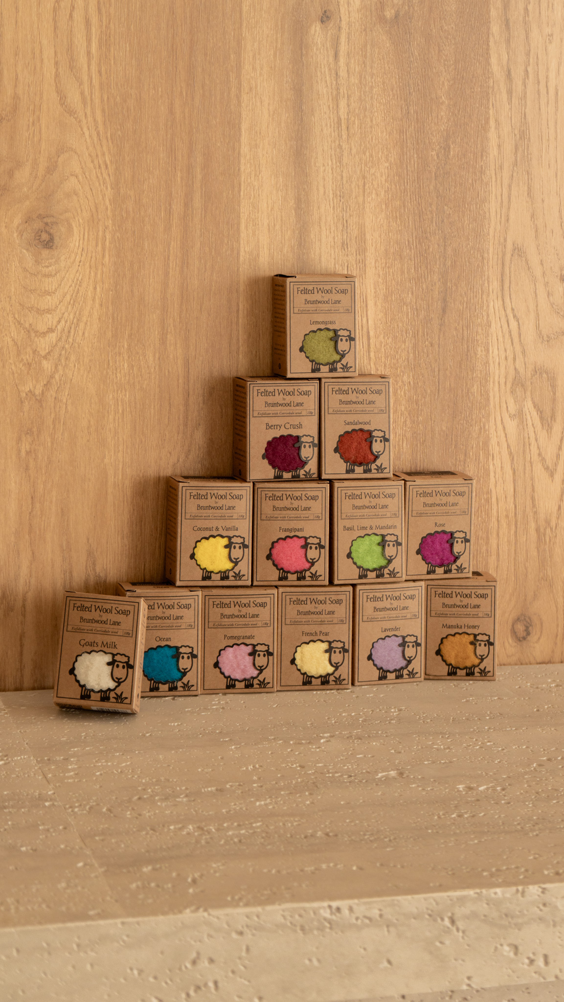 （團購）Felted Soap  紐西蘭天然手工羊毛氈皂