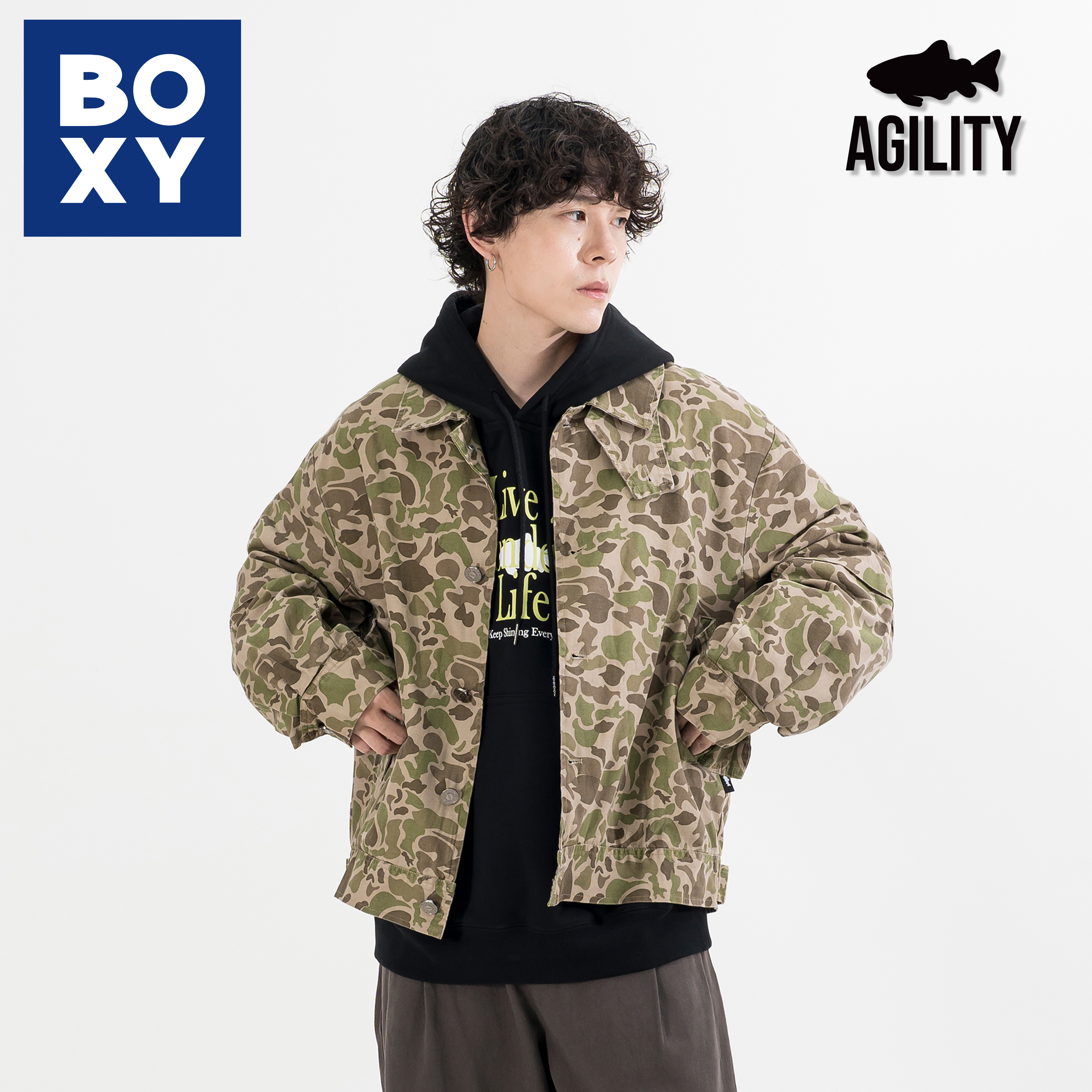AGILITY Duck Camo Hunter Jacket 寬短 獵鴨迷彩 狩獵外套 [CJ98]