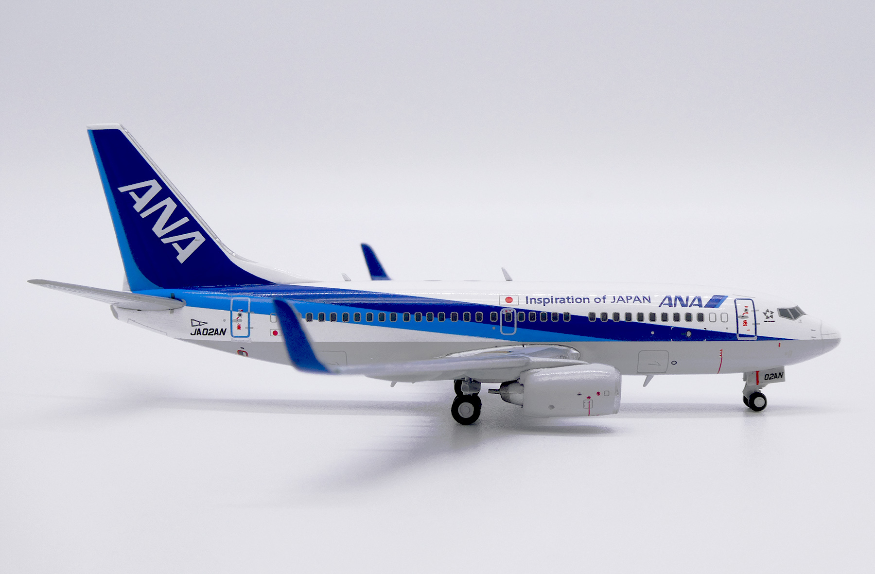 JC wings 1/400 全日空 波音737-700 JA02AN  附贈限量版航空蒙皮鑰匙圈