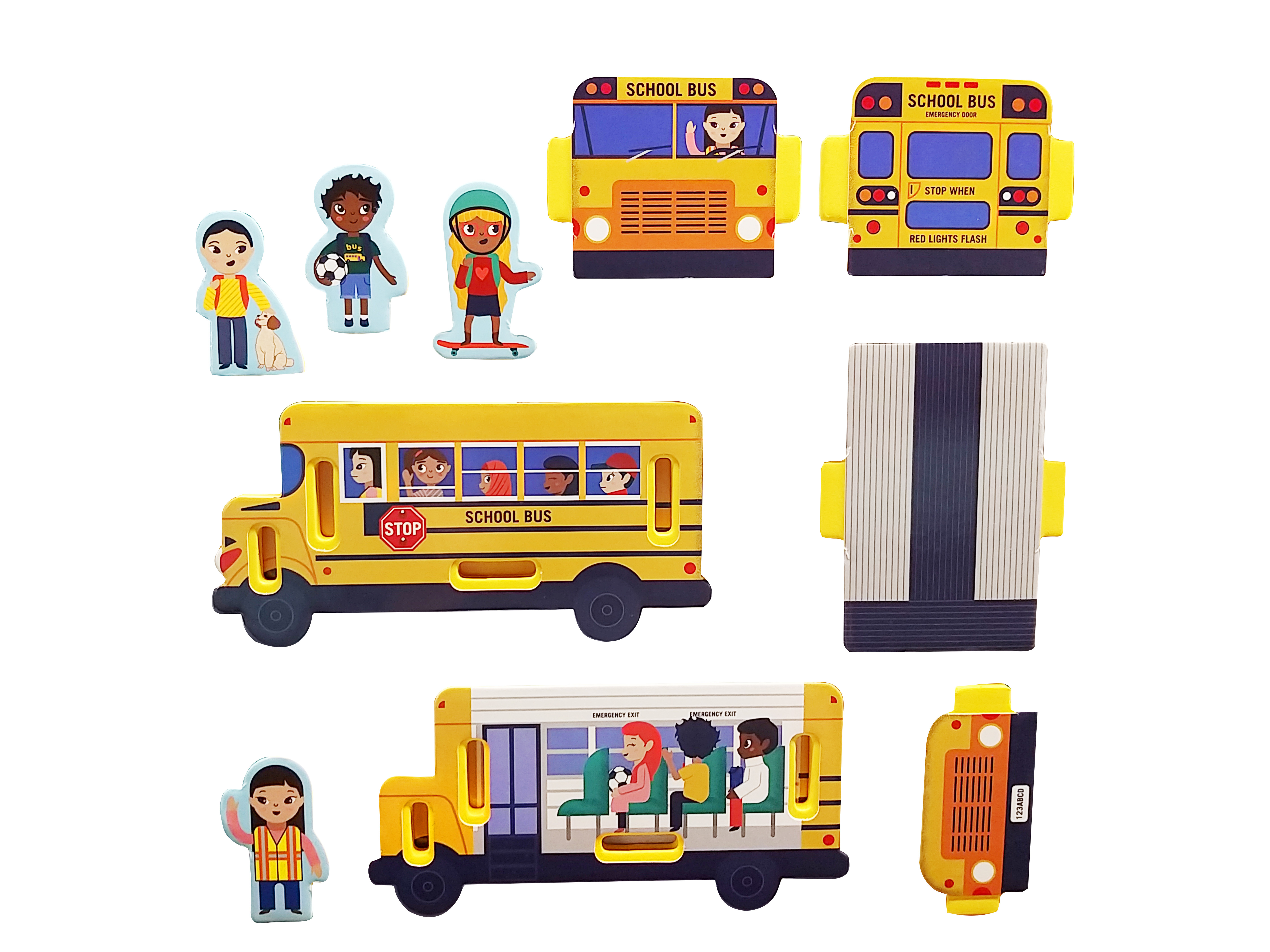 storytime toys拼圖~校車