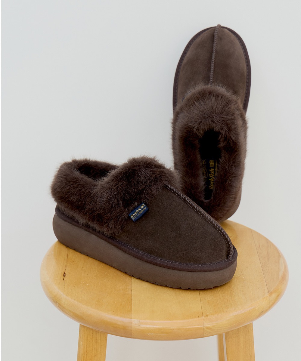 Rockfish Weatherwear CLOUDY FLATFORM FUR MULES
