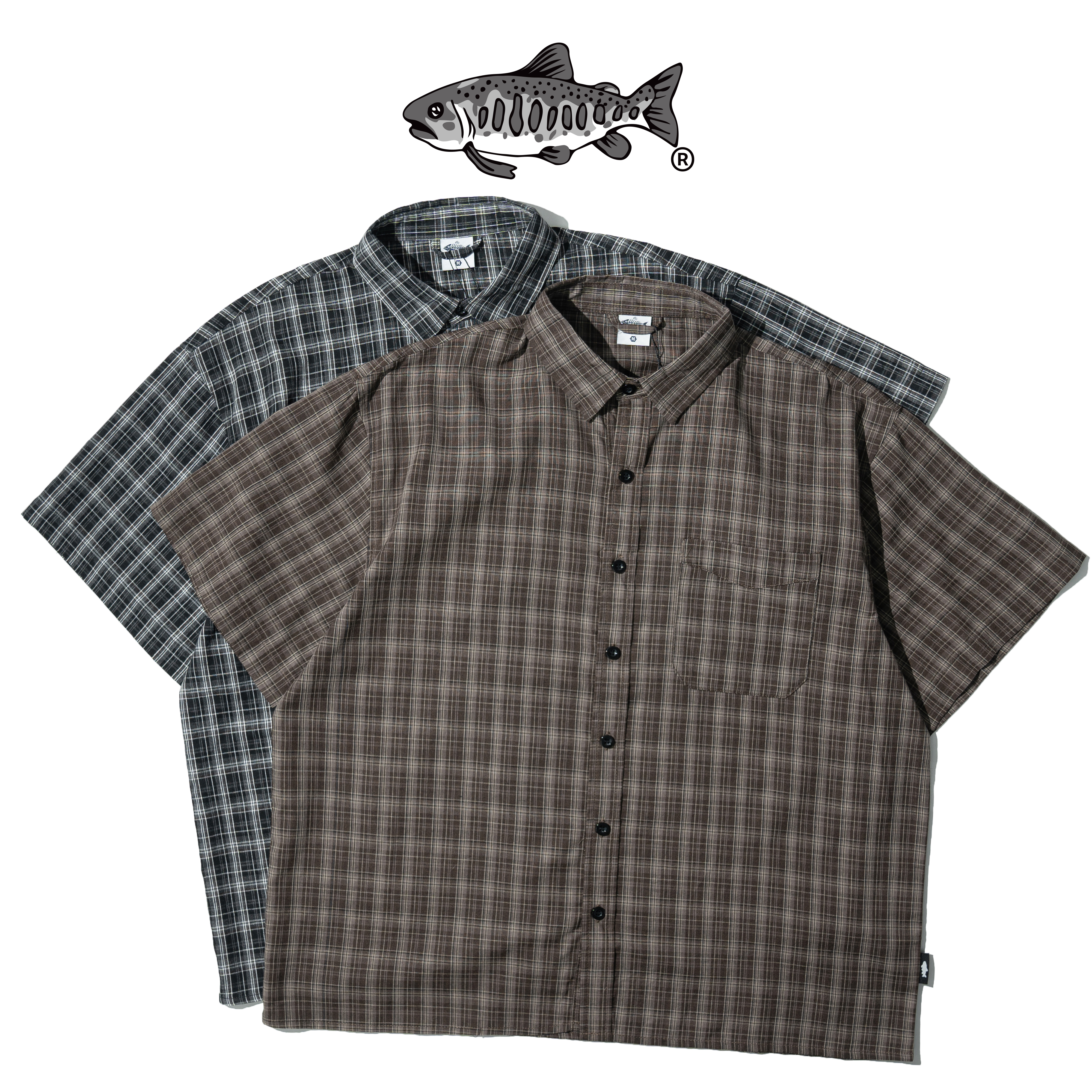 AGILITY Boxy Fit Check Shirt 寬短版型 格紋 短袖襯衫 [SS-N07]