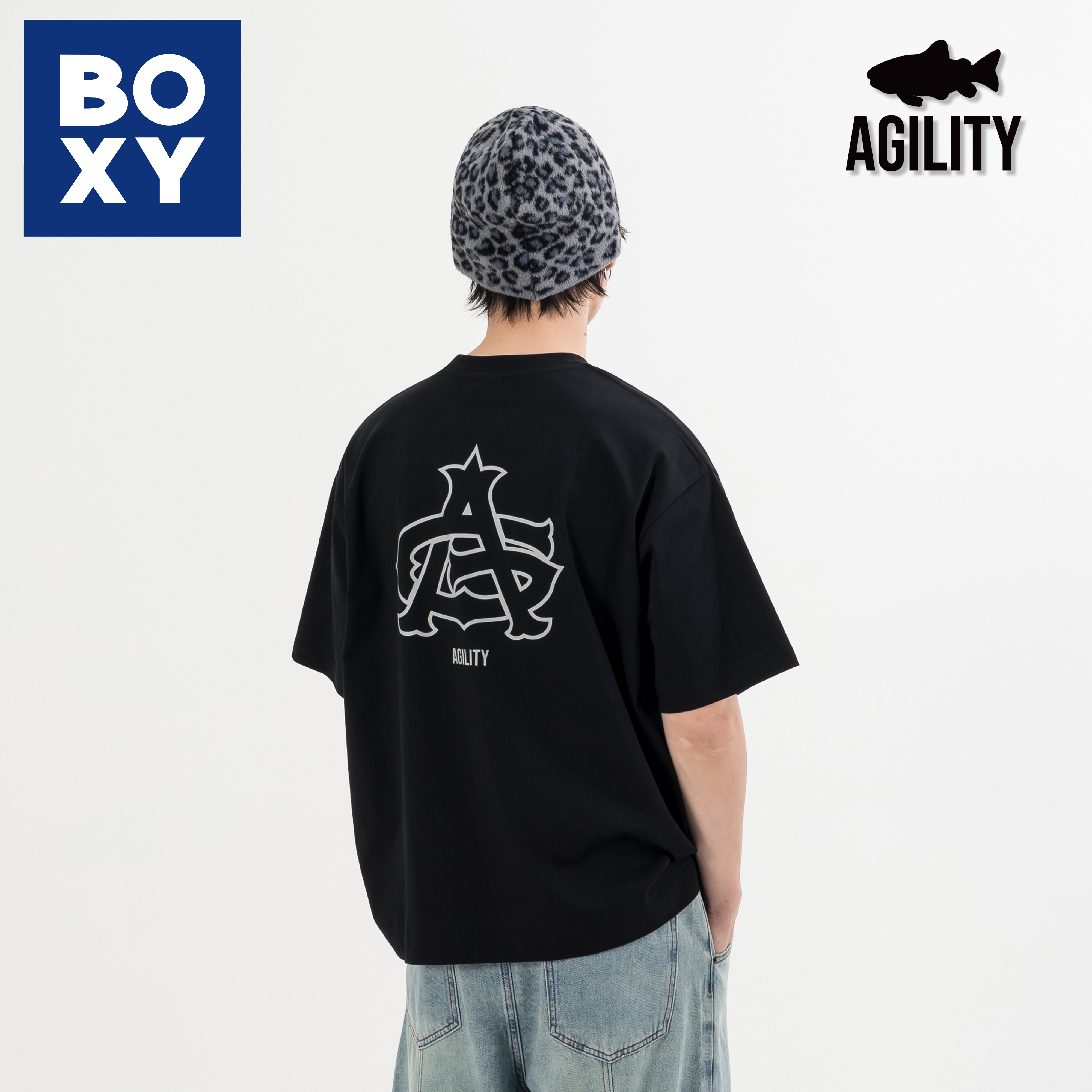 AGILITY Sorona® Boxy Tee / AG Club 抗菌涼感 寬短版 短袖Tee [SR0-AG]