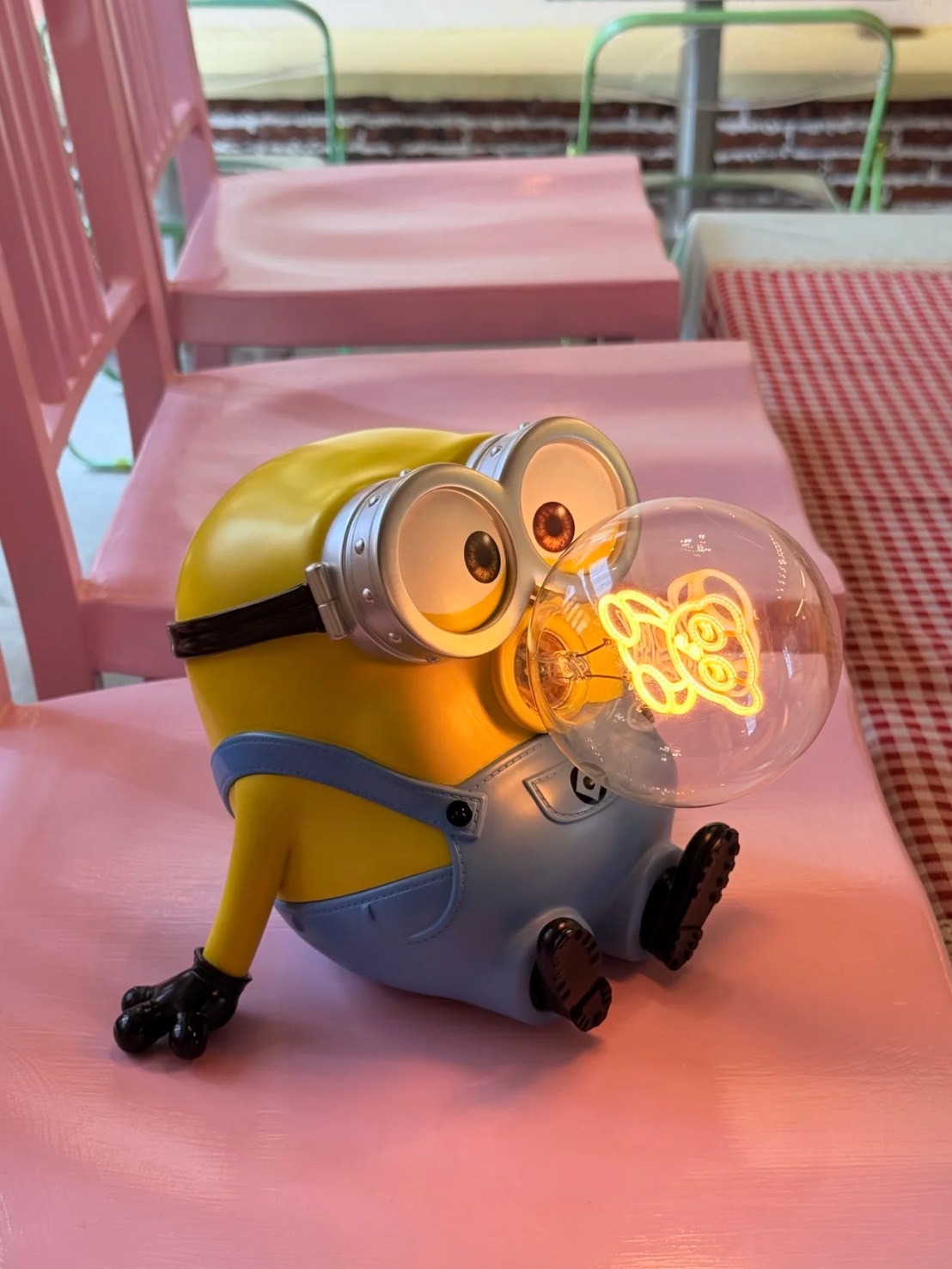 小小兵 BOB 吹泡泡燈 拍拍夜燈🫧