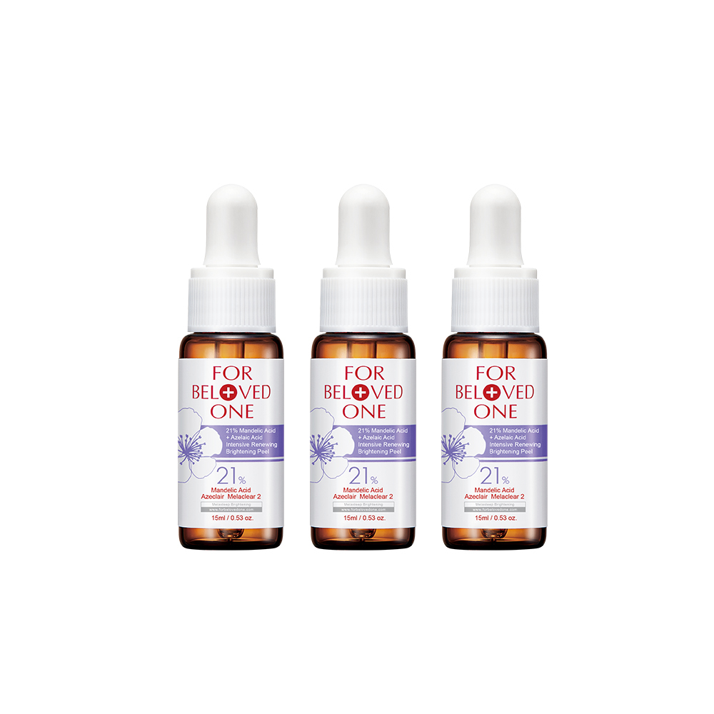 杏仁花酸深層煥膚淨白精華21％ 15ml (3入)