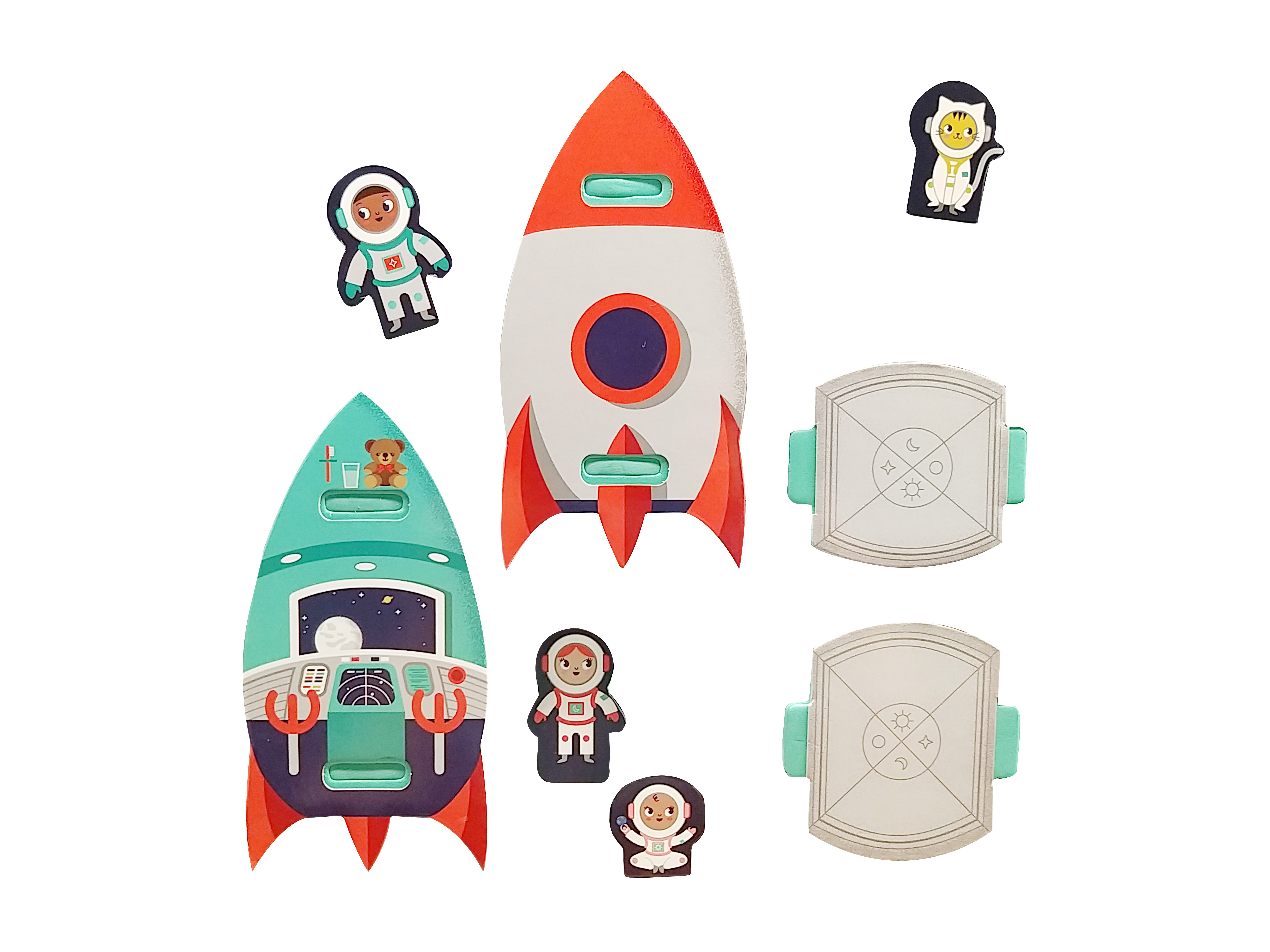 storytime toys拼圖~太空火箭