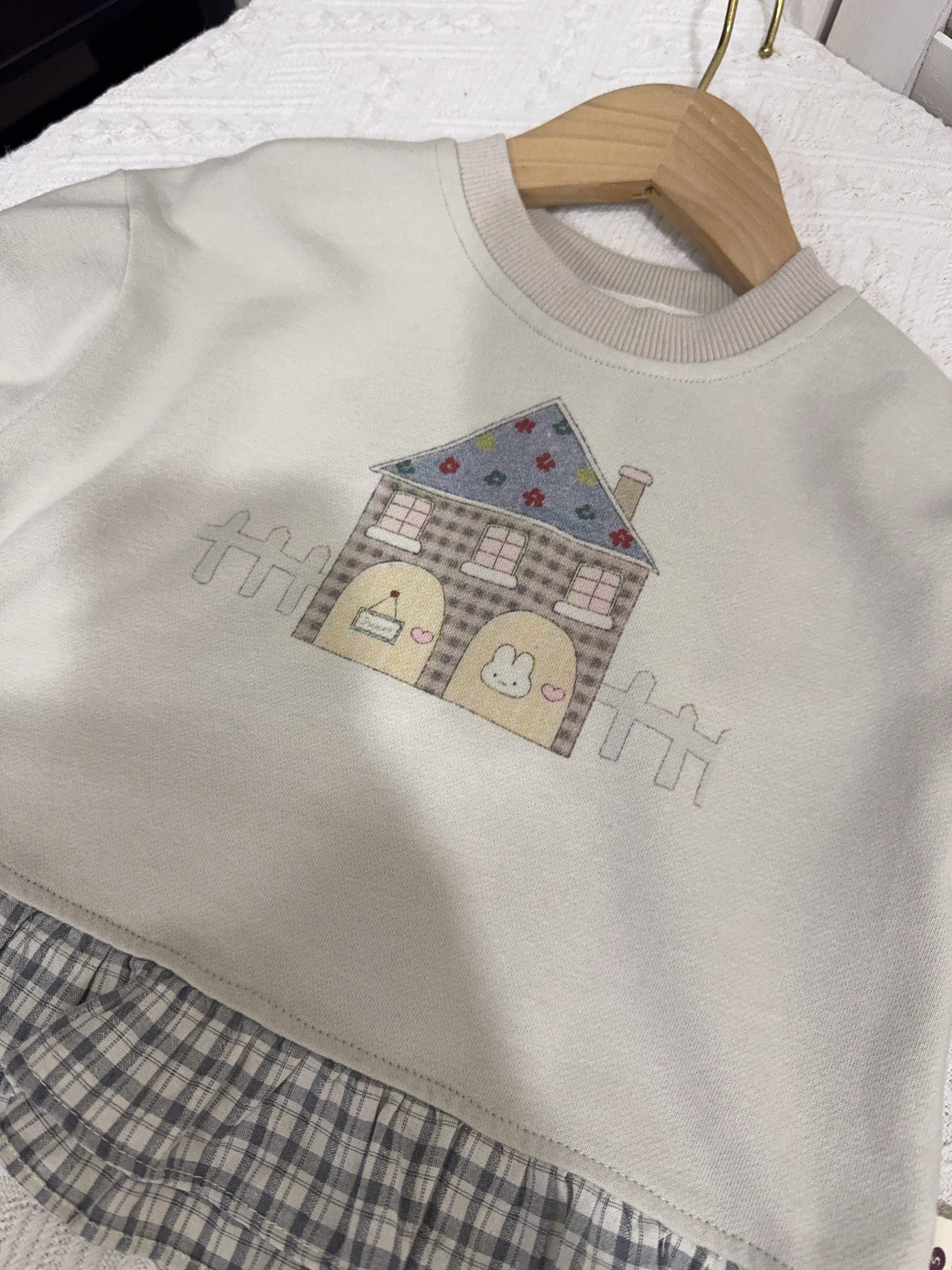 8196兔兔房子接拼格紋c136