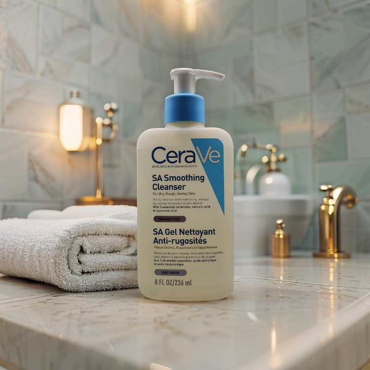 CeraVe SA 水楊酸溫和潔膚露 236ml (針對粗糙、雞皮膚 | 溫和去角質)