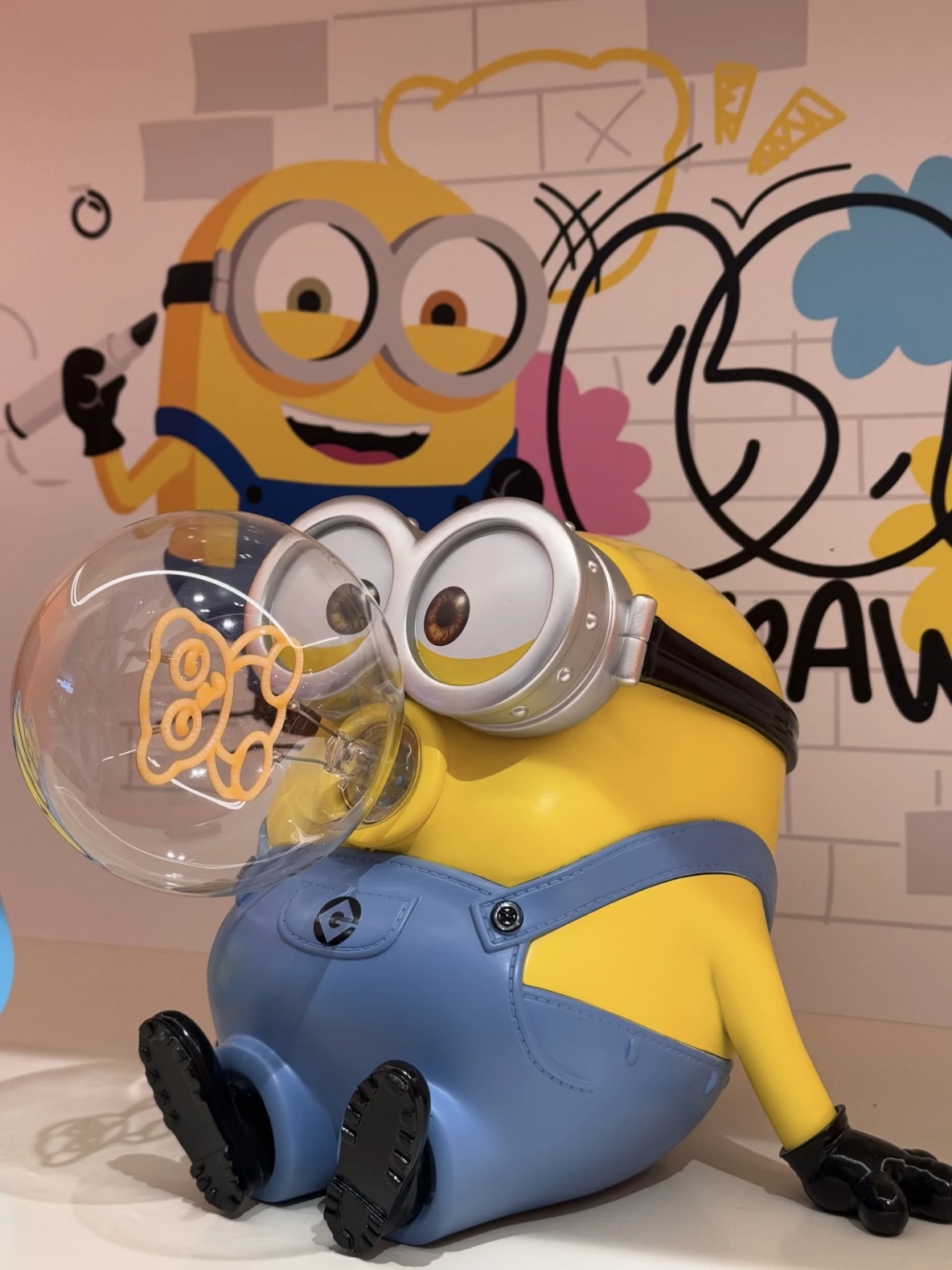 小小兵 BOB 吹泡泡燈 拍拍夜燈🫧