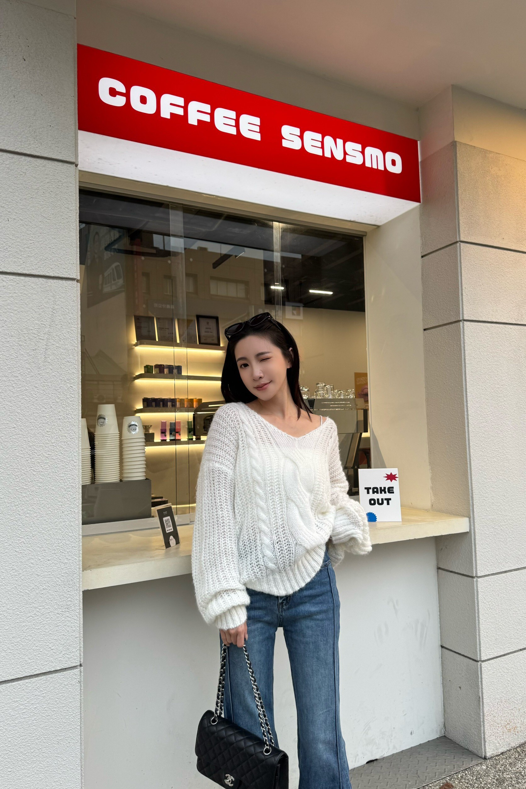 (現貨)#Z21 慵懶麻花毛衣(白/灰/卡其)