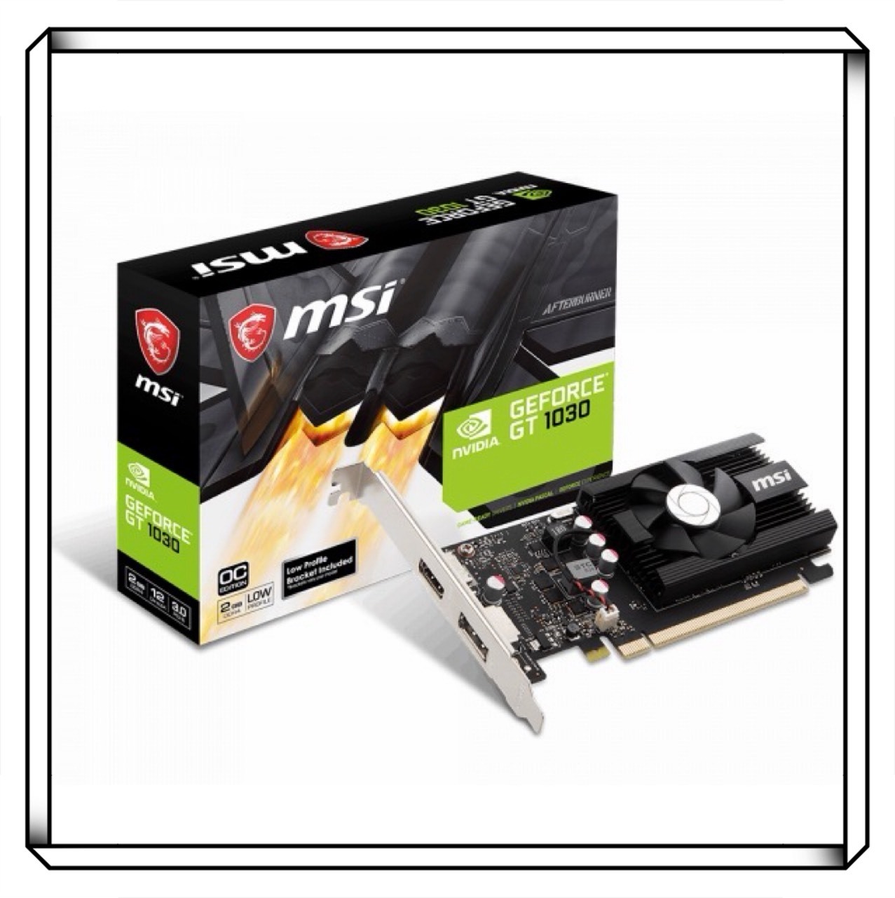 MSI 微星 GeForce GT 1030 AERO 2GD4 OCV1 顯示卡