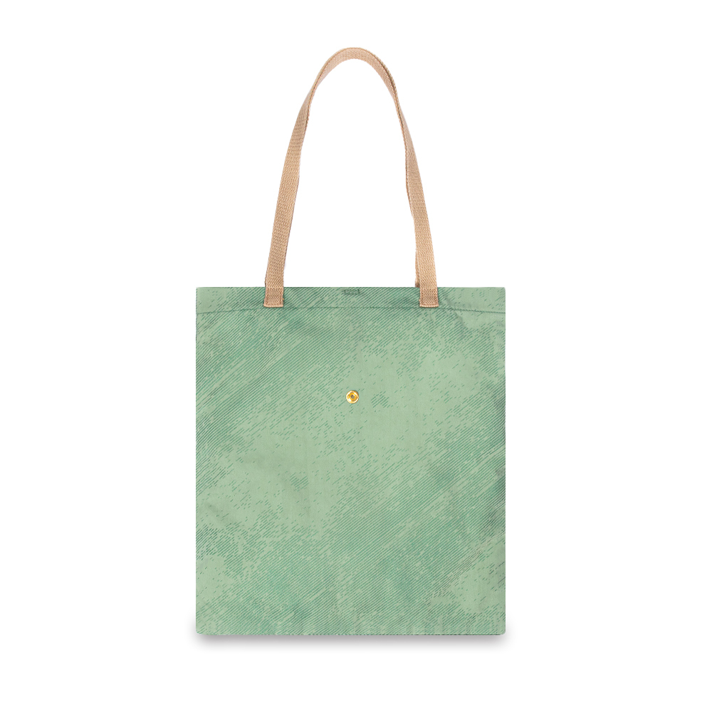 摺疊購物袋 - 躍金綠