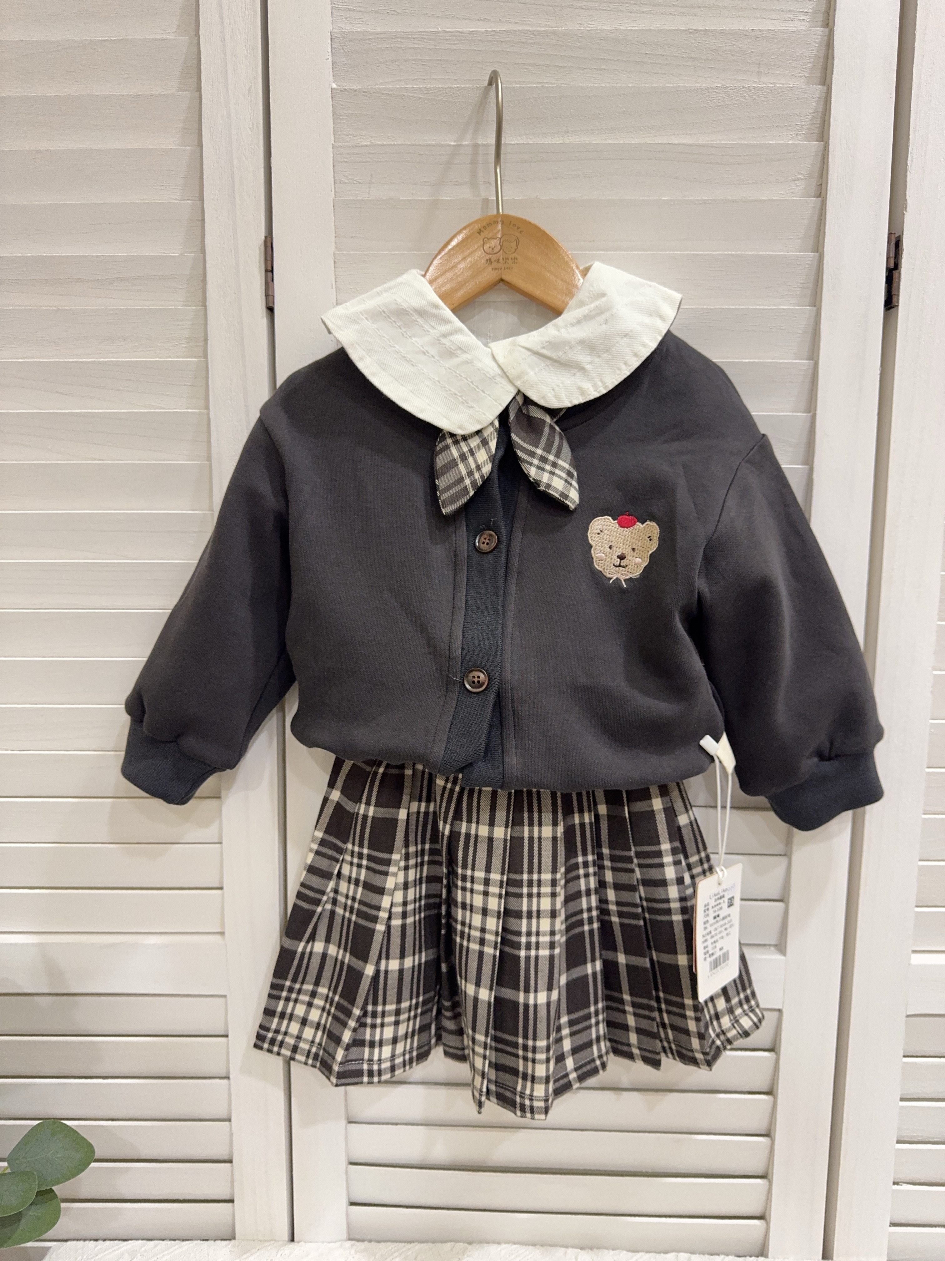 3569-1女孩學院風四件組c171