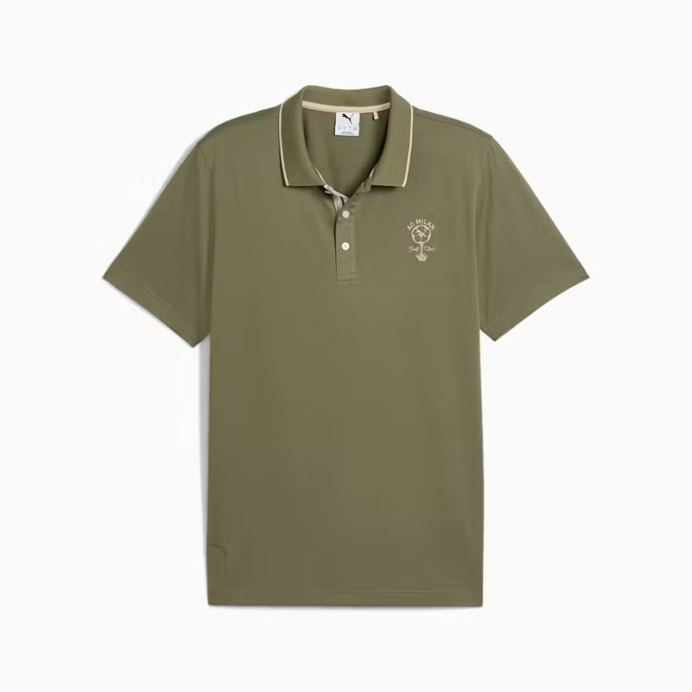PUMA x ACM 聯名 男POLO衫  #63374802 / 軍綠