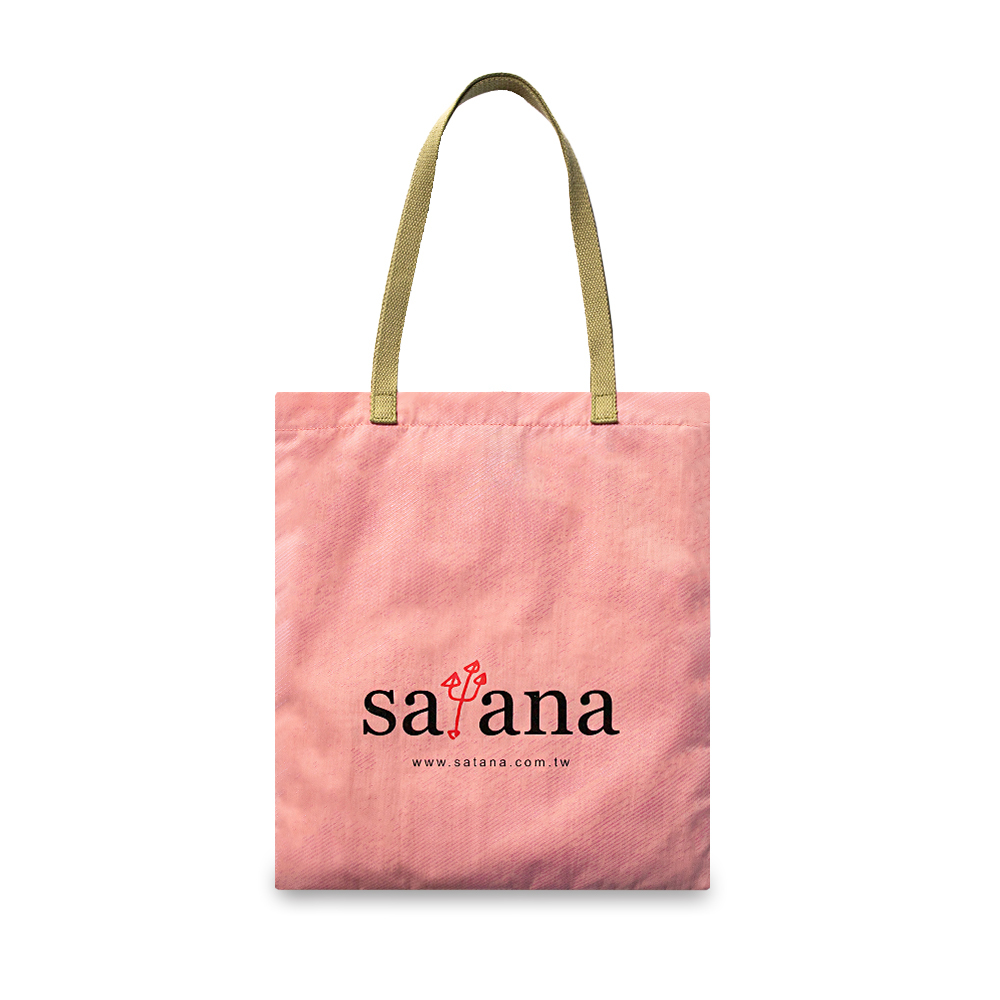 摺疊購物袋 - 浮光粉