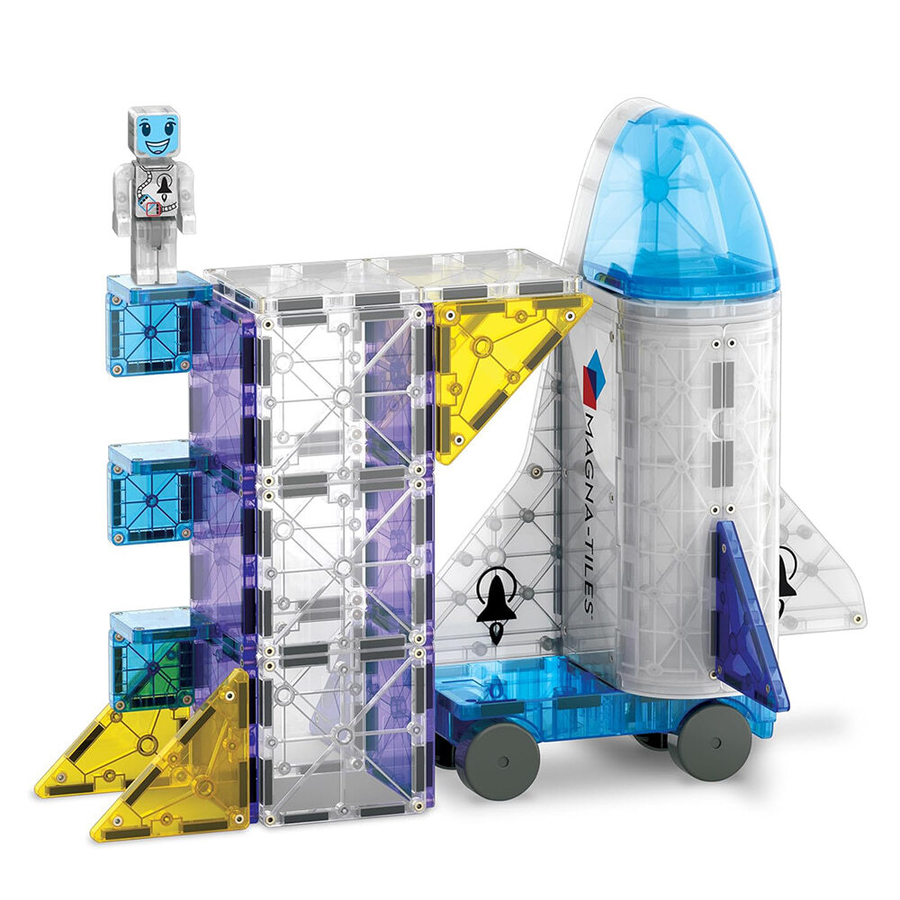 Magna-Tiles® 磁力積木32片-太空梭