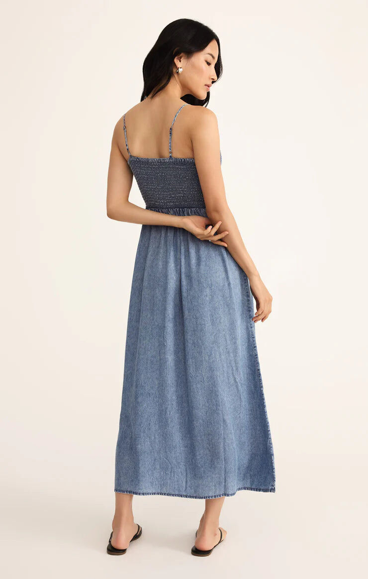 Bayside Chambray Maxi