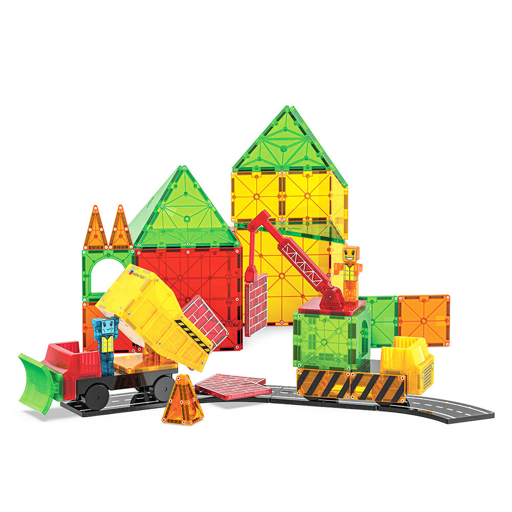 Magna-Tiles®磁力積木-工程基地 50片 XL