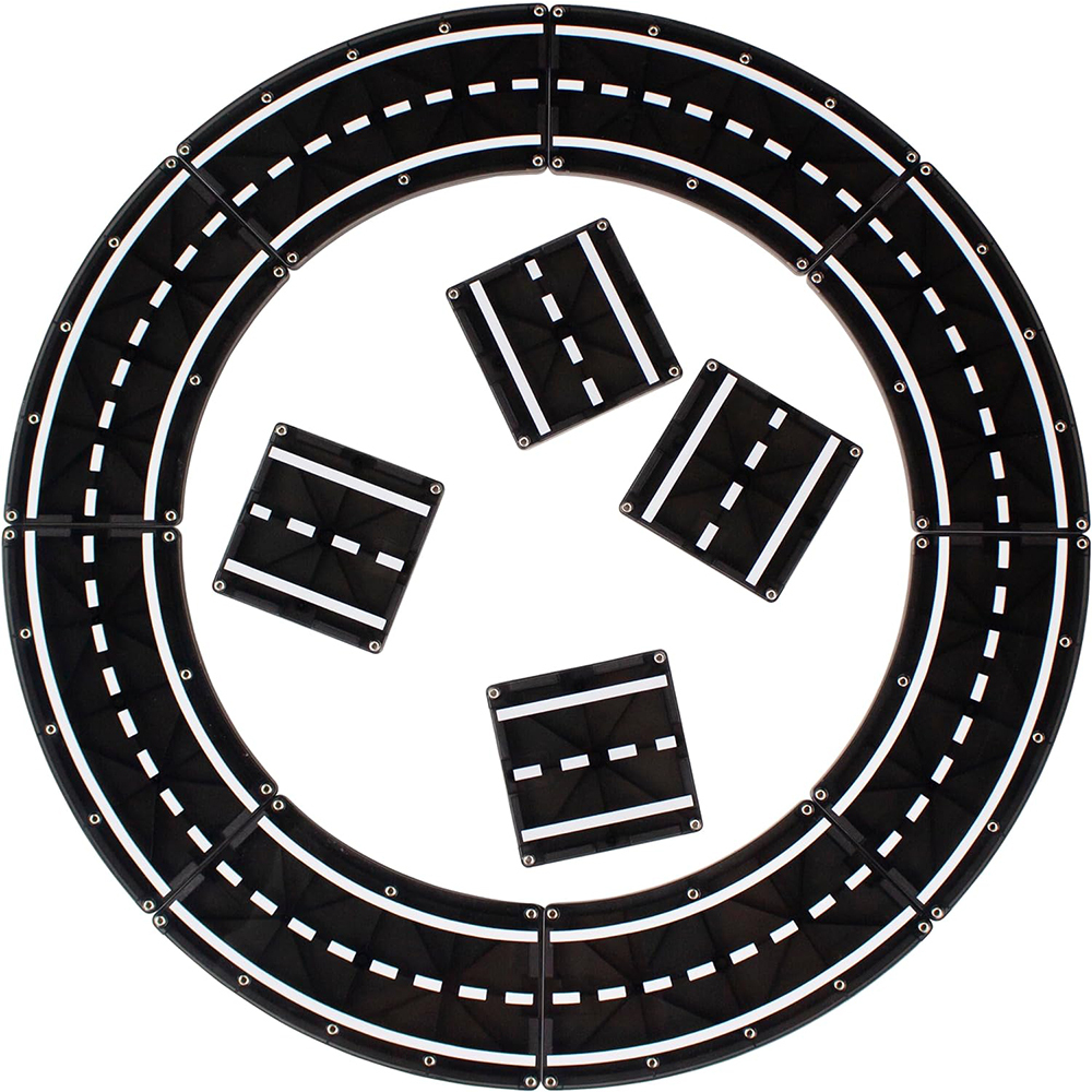Magna-Tiles®磁力積木-魔幻磁力道路 12 件組