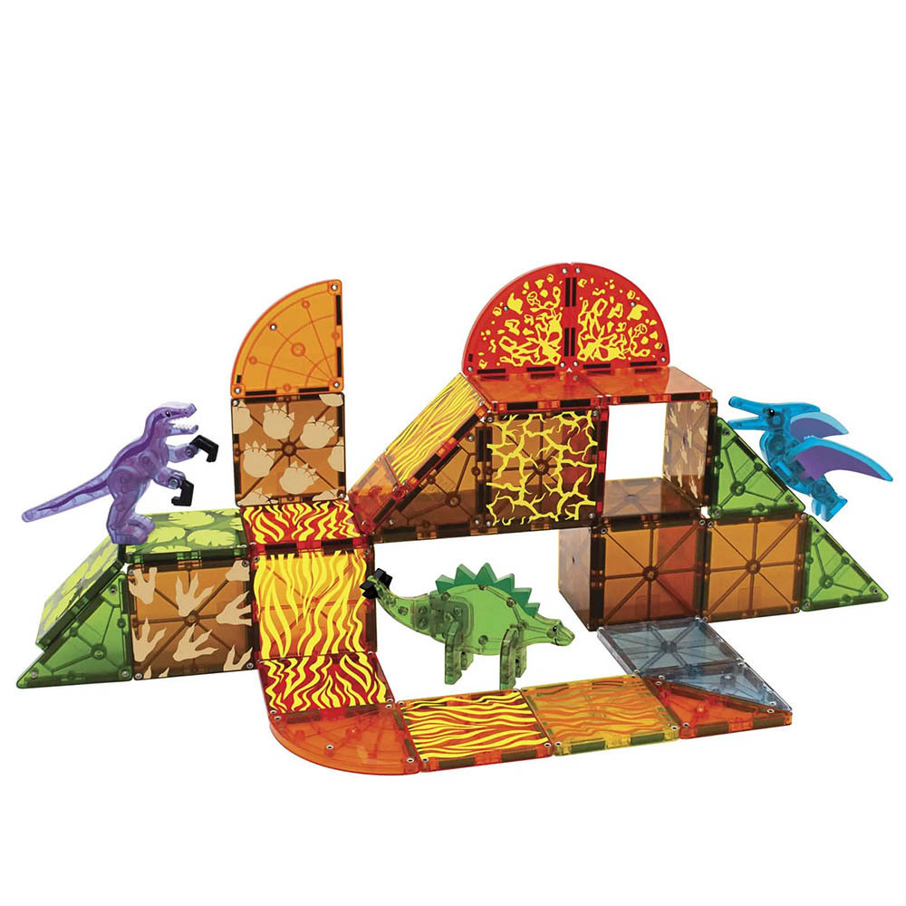 Magna-Tiles®磁力積木-恐龍世界 40片