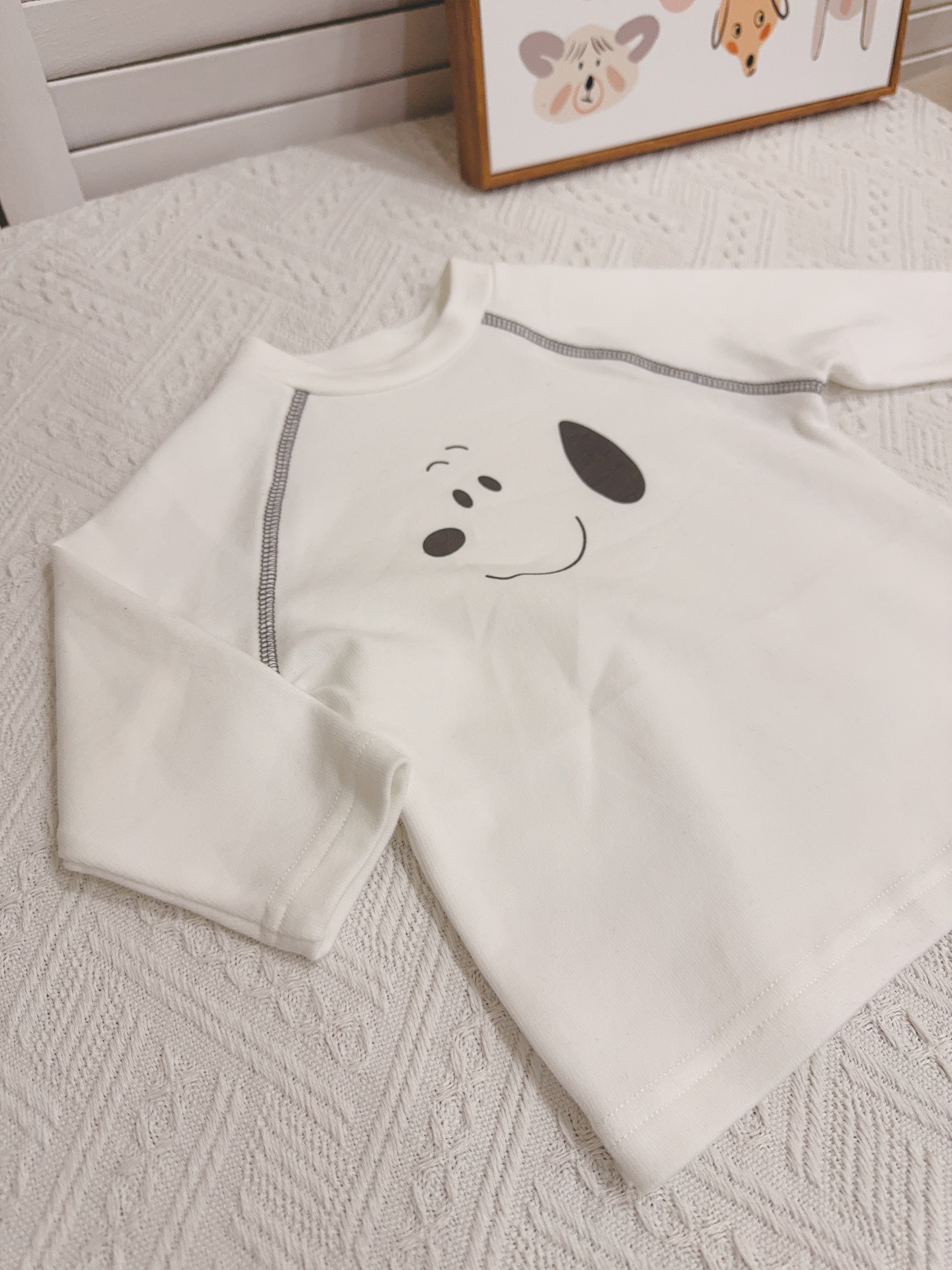 J6035彈性狗狗打底磨毛上衣c163