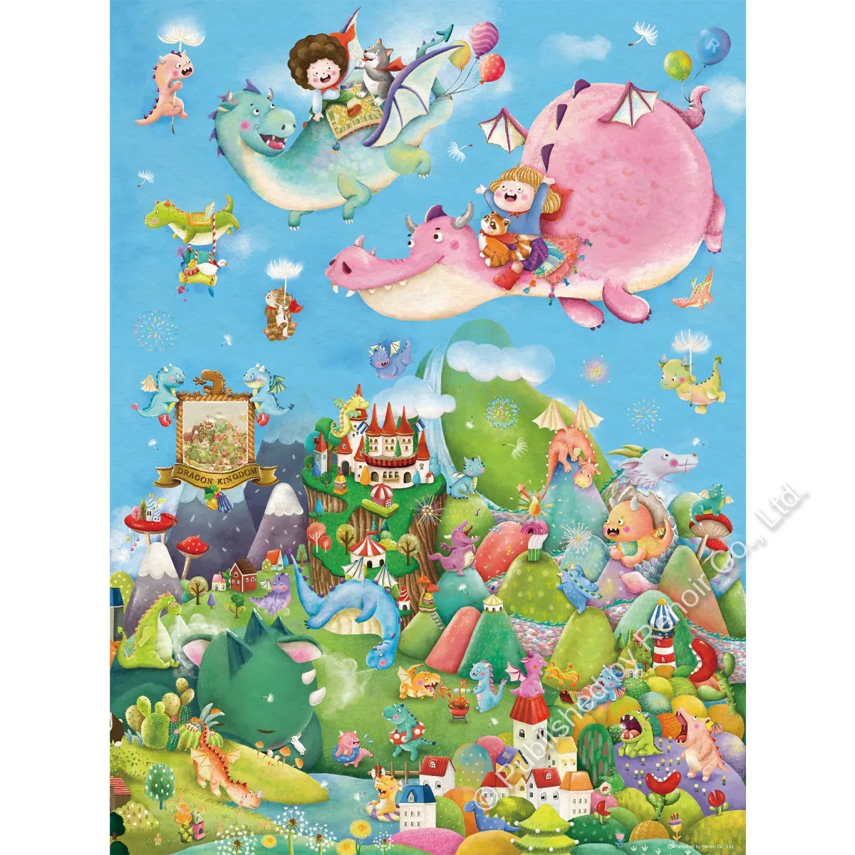 【雷諾瓦拼圖】勇闖龍樂園/呂芊