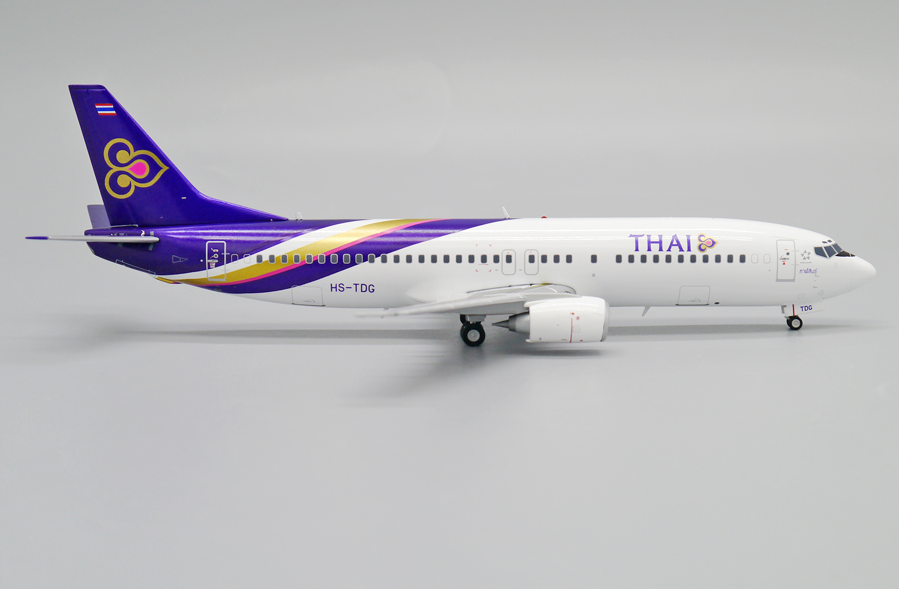 JC wings 1/200 泰國航空 波音737-400 HS-TDG 最後的飛行