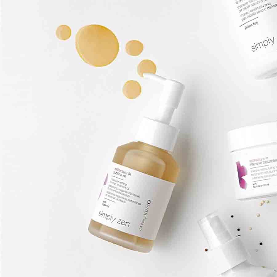 simply zen 重建滋養髮油 100ml