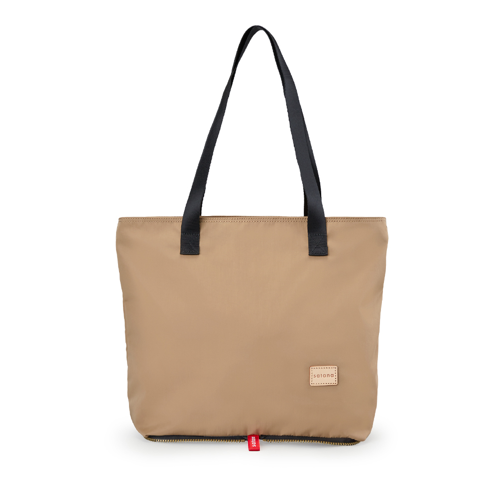 Soldier 折疊托特包/購物袋​-摩卡慕斯