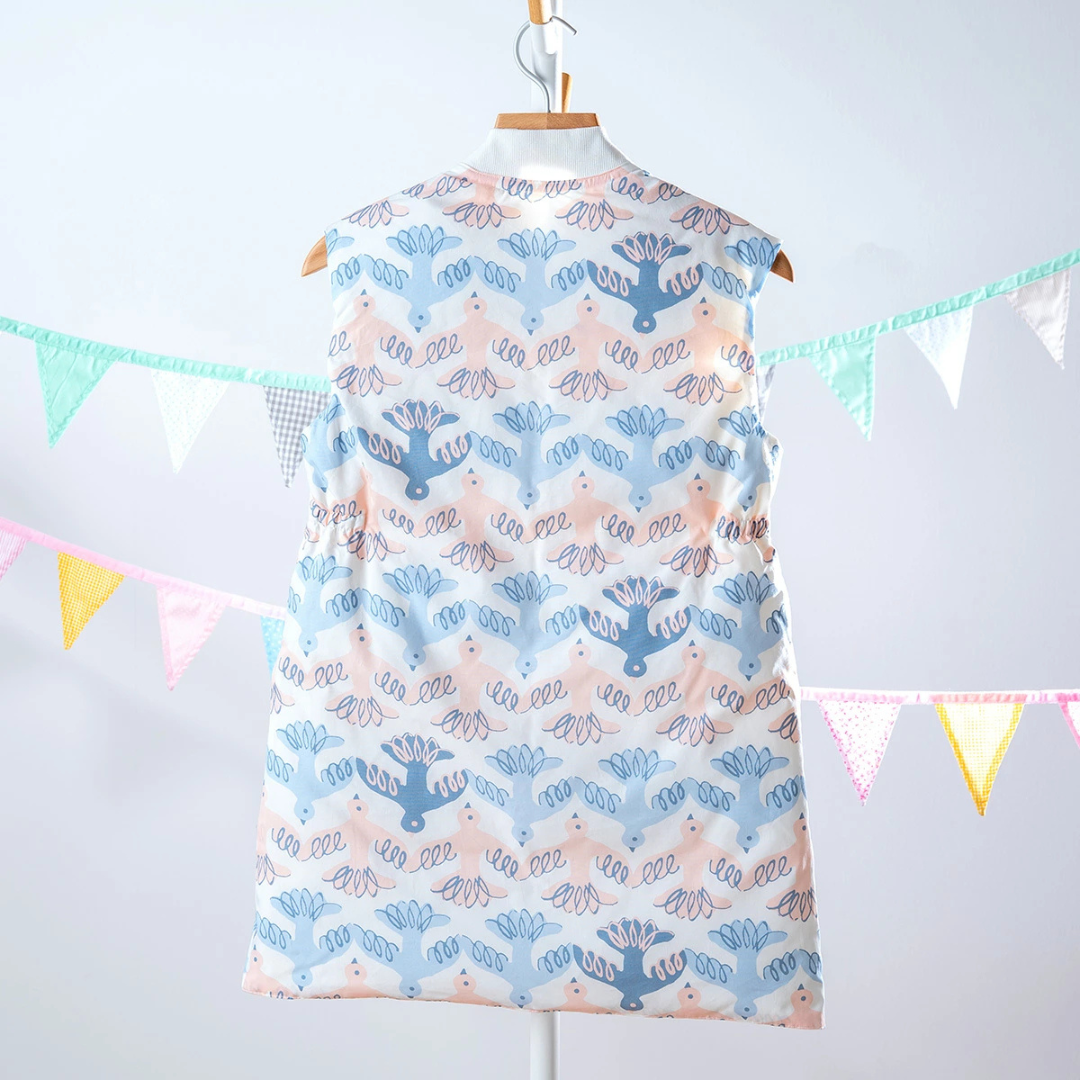 🇯🇵 MIJ 西川finalayson羽絨睡袋背心 - 鳥