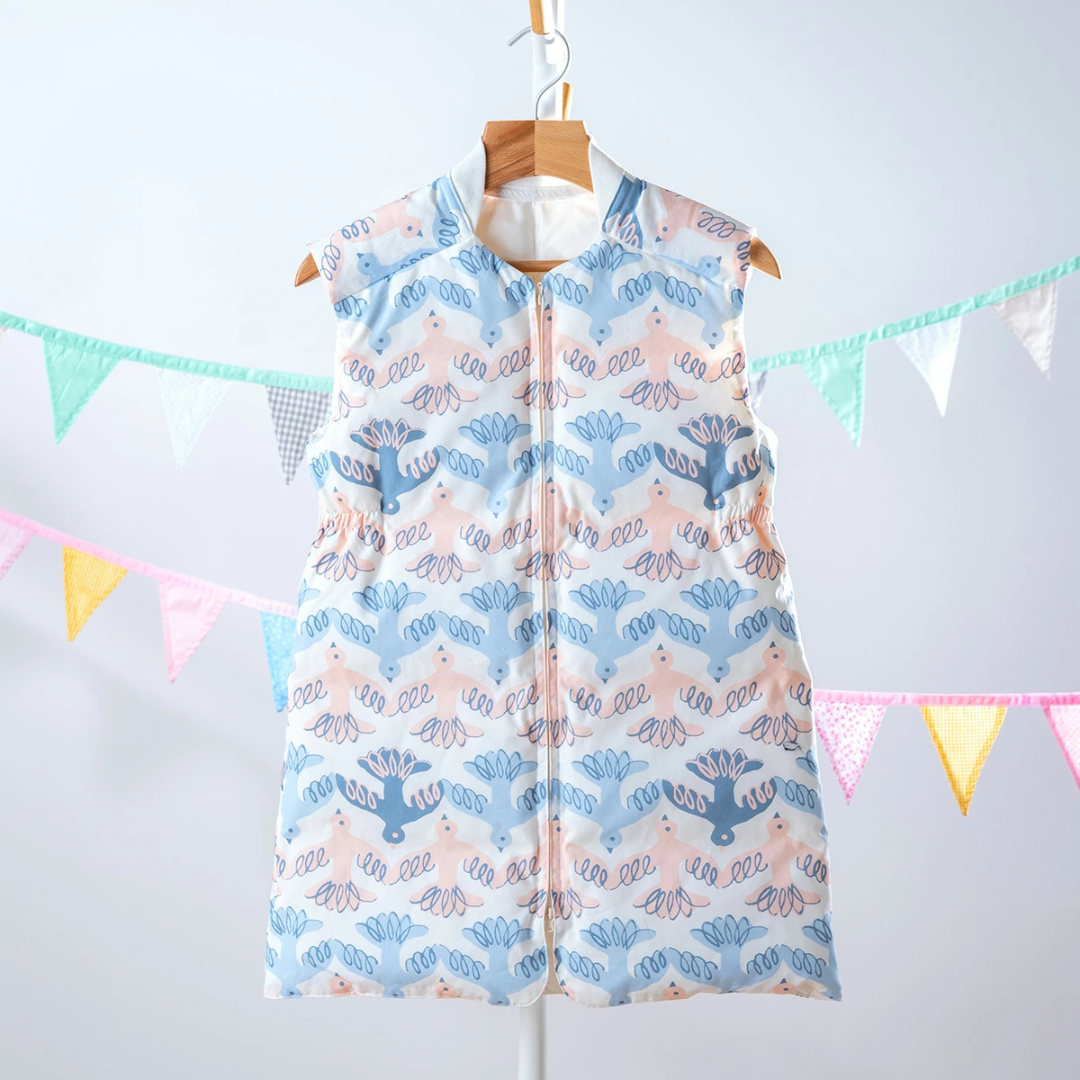 🇯🇵 MIJ 西川finalayson羽絨睡袋背心 - 鳥