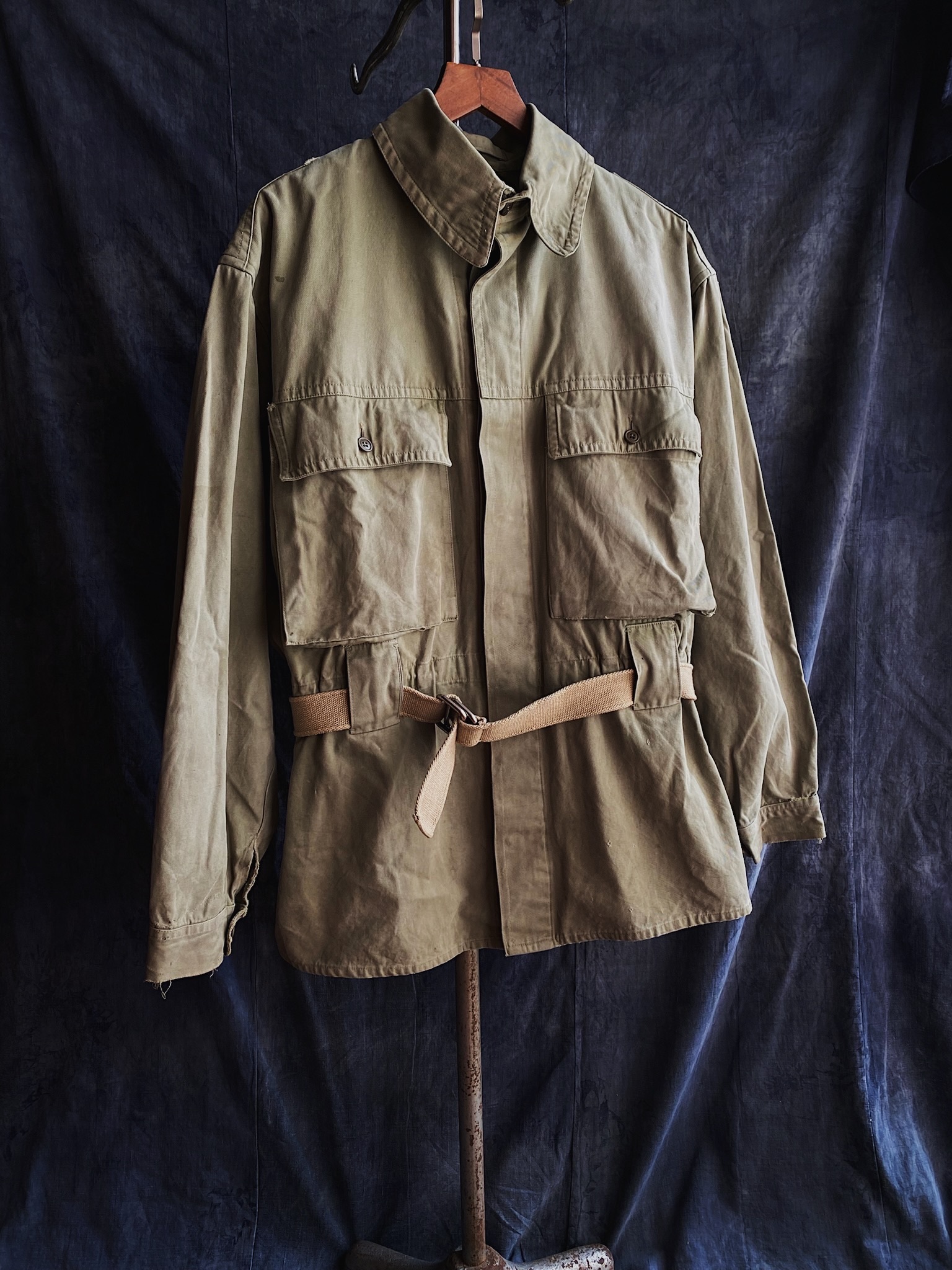50s Italian Army Alpini Jacket / 義大利山岳部隊連帽罩衫