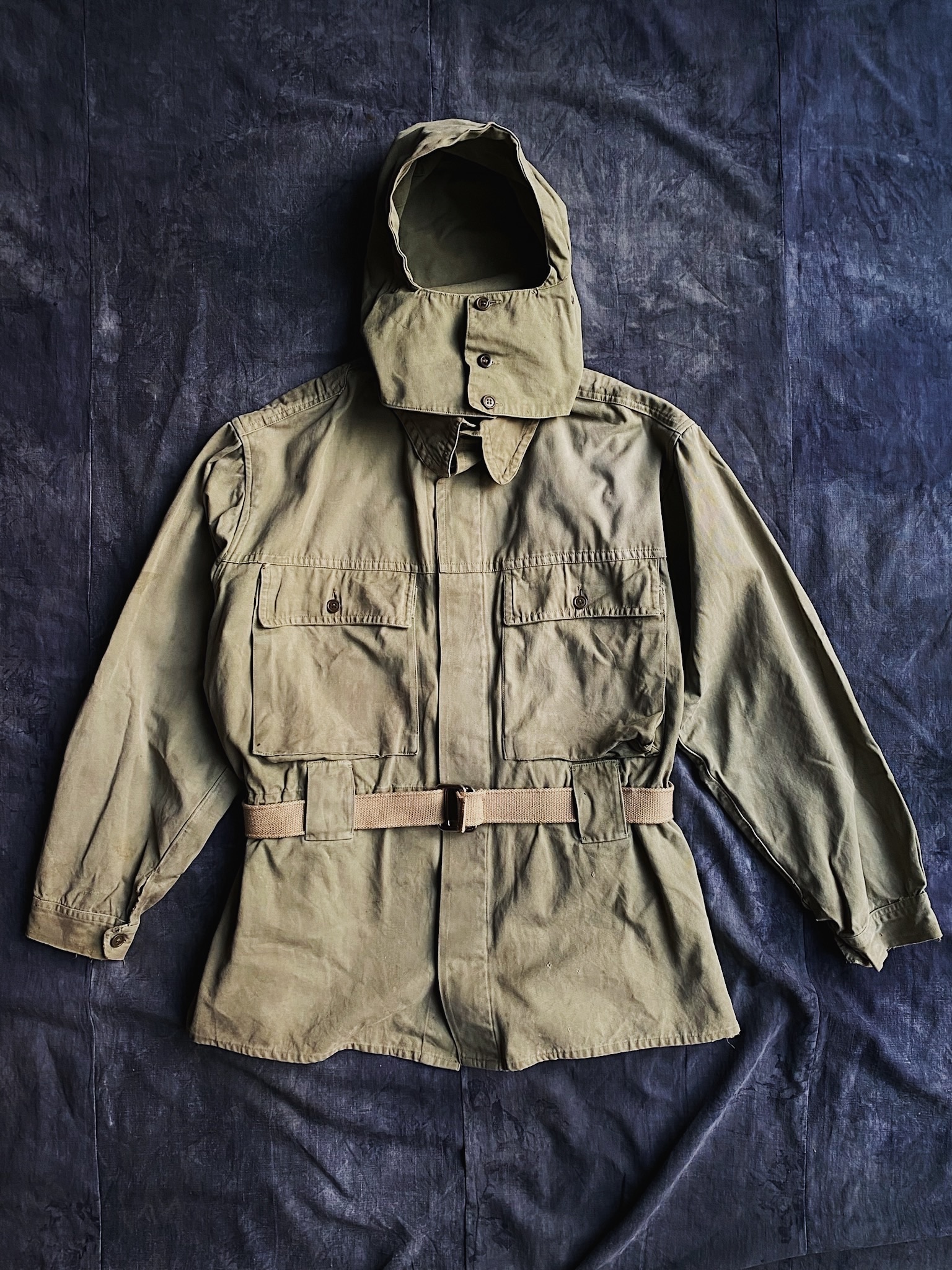 50s Italian Army Alpini Jacket / 義大利山岳部隊連帽罩衫