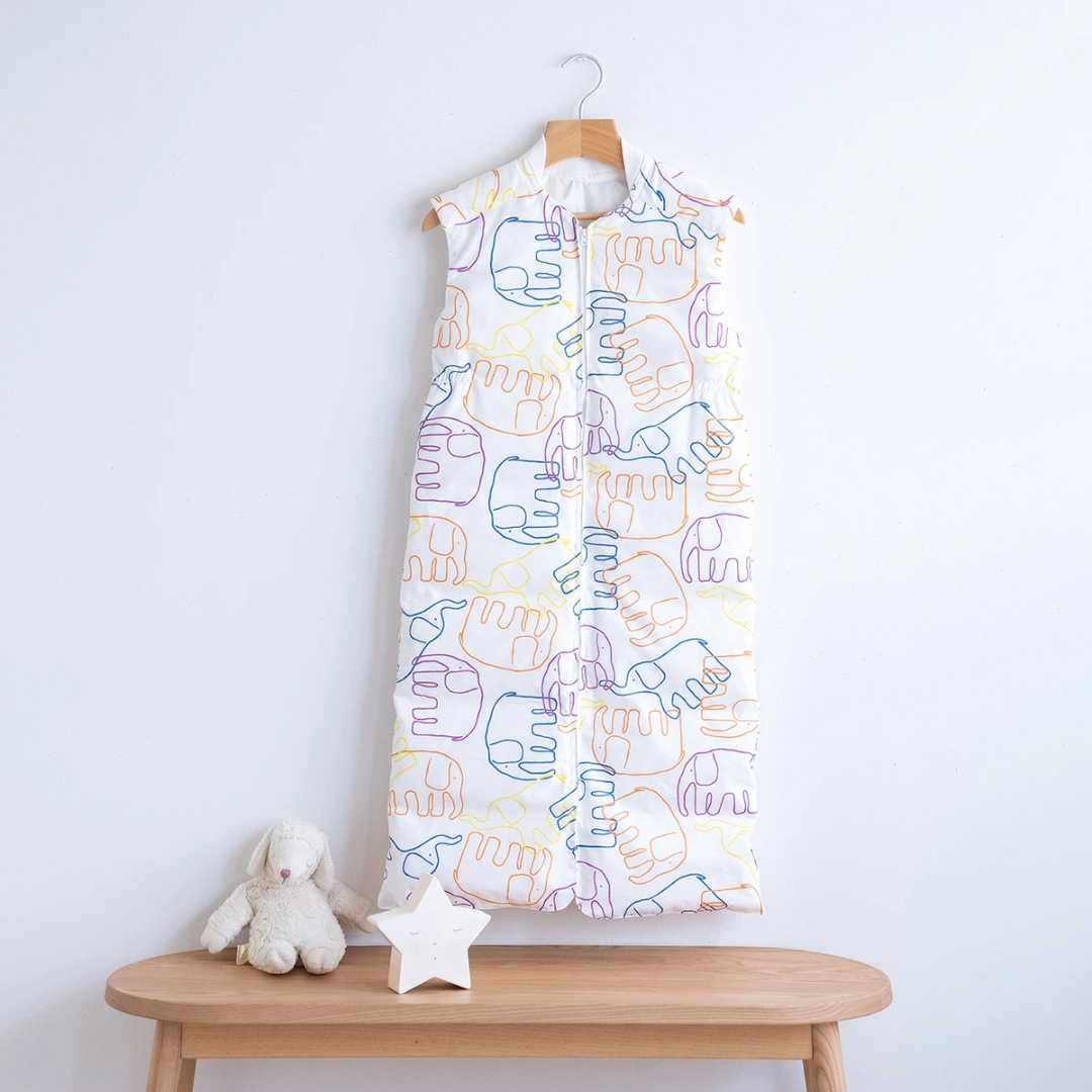 🇯🇵 MIJ 西川finalayson羽絨睡袋背心 - 彩象